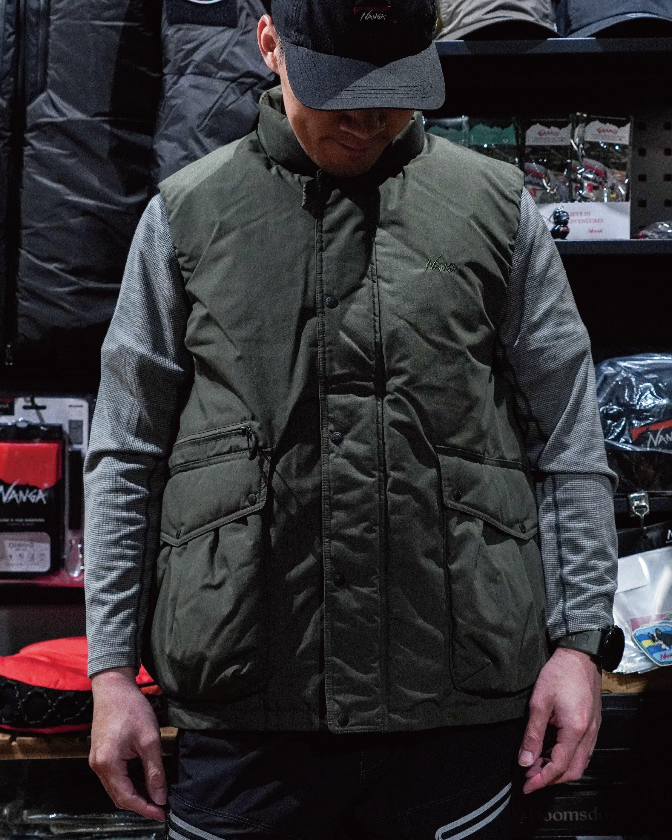 Nanga Hinoc Down Vest / KHA - Wild Camping