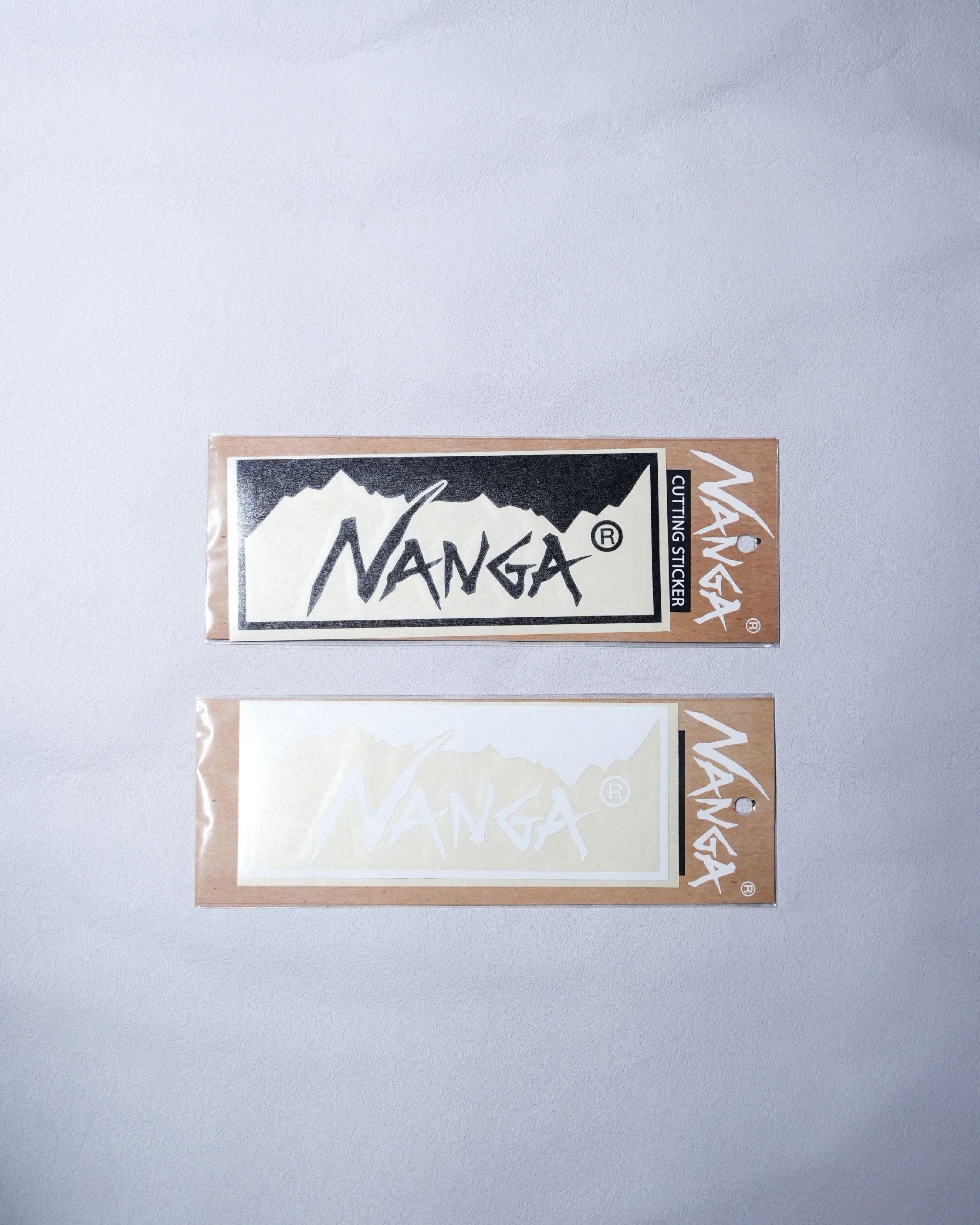 Nanga Cutting Box Logo Sticker - Wild Camping
