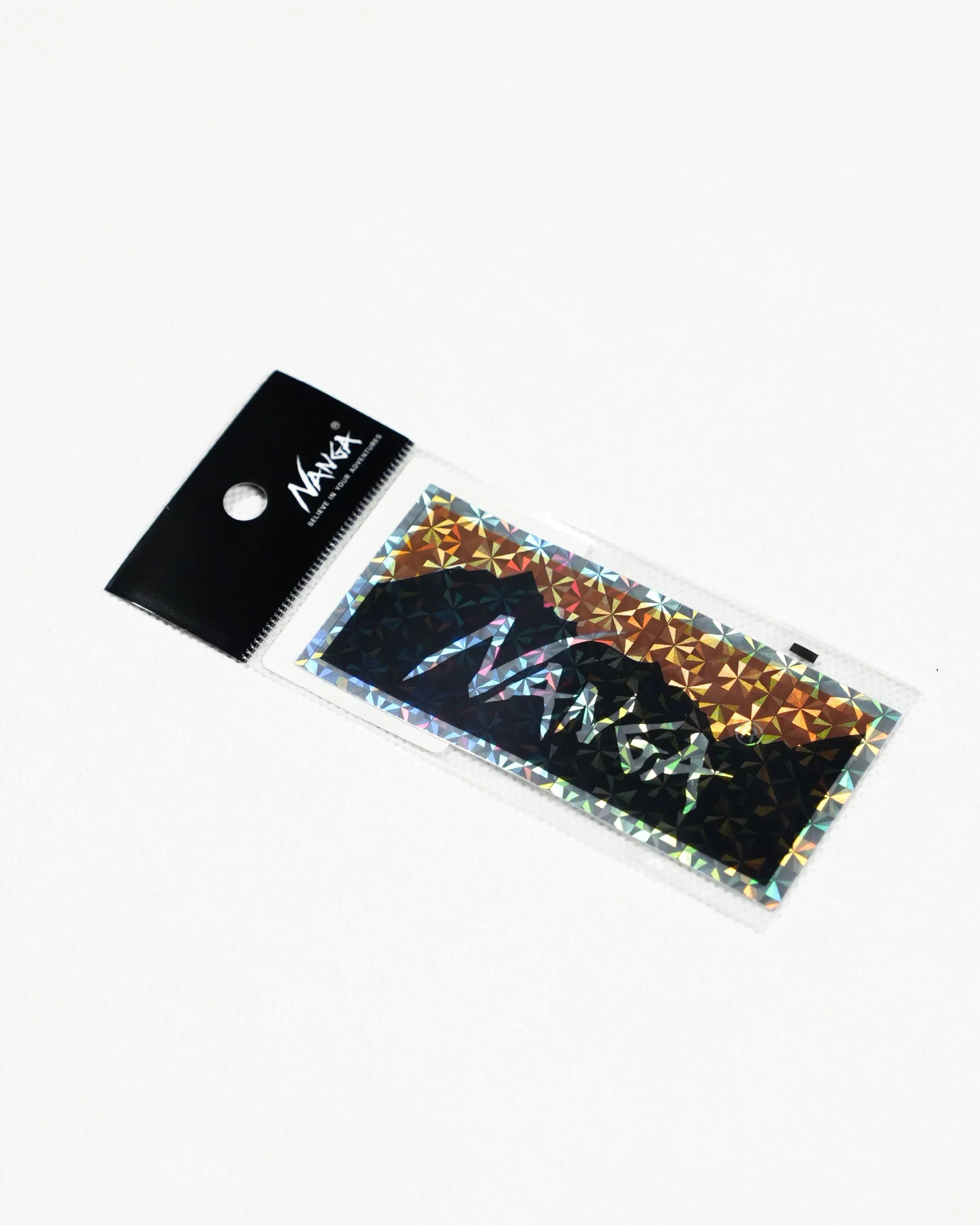 Nanga Holographic Logo Sticker - Wild Camping