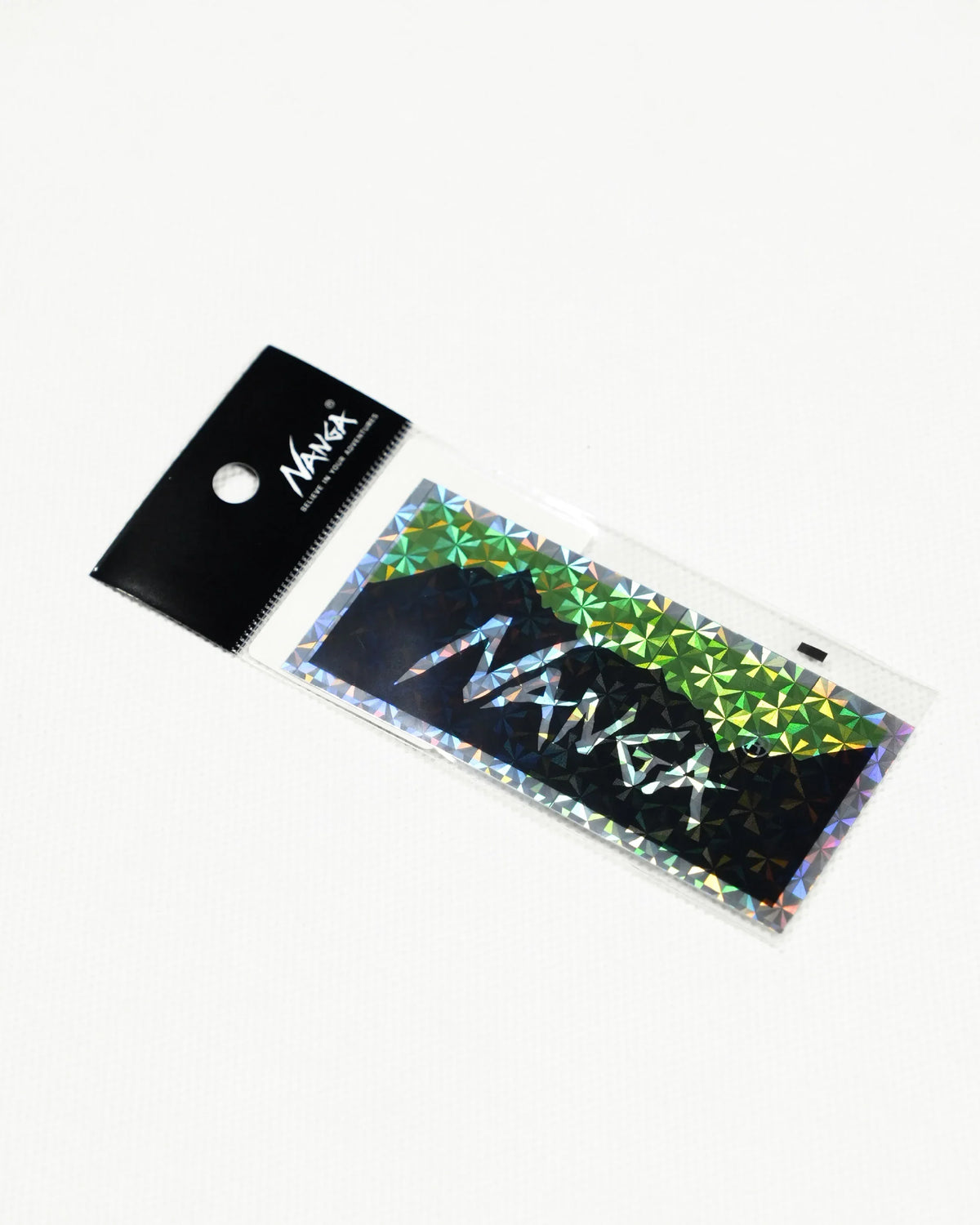 Nanga Holographic Logo Sticker - Wild Camping