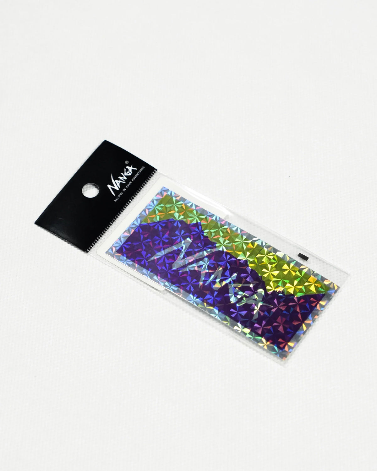 Nanga Holographic Logo Sticker - Wild Camping
