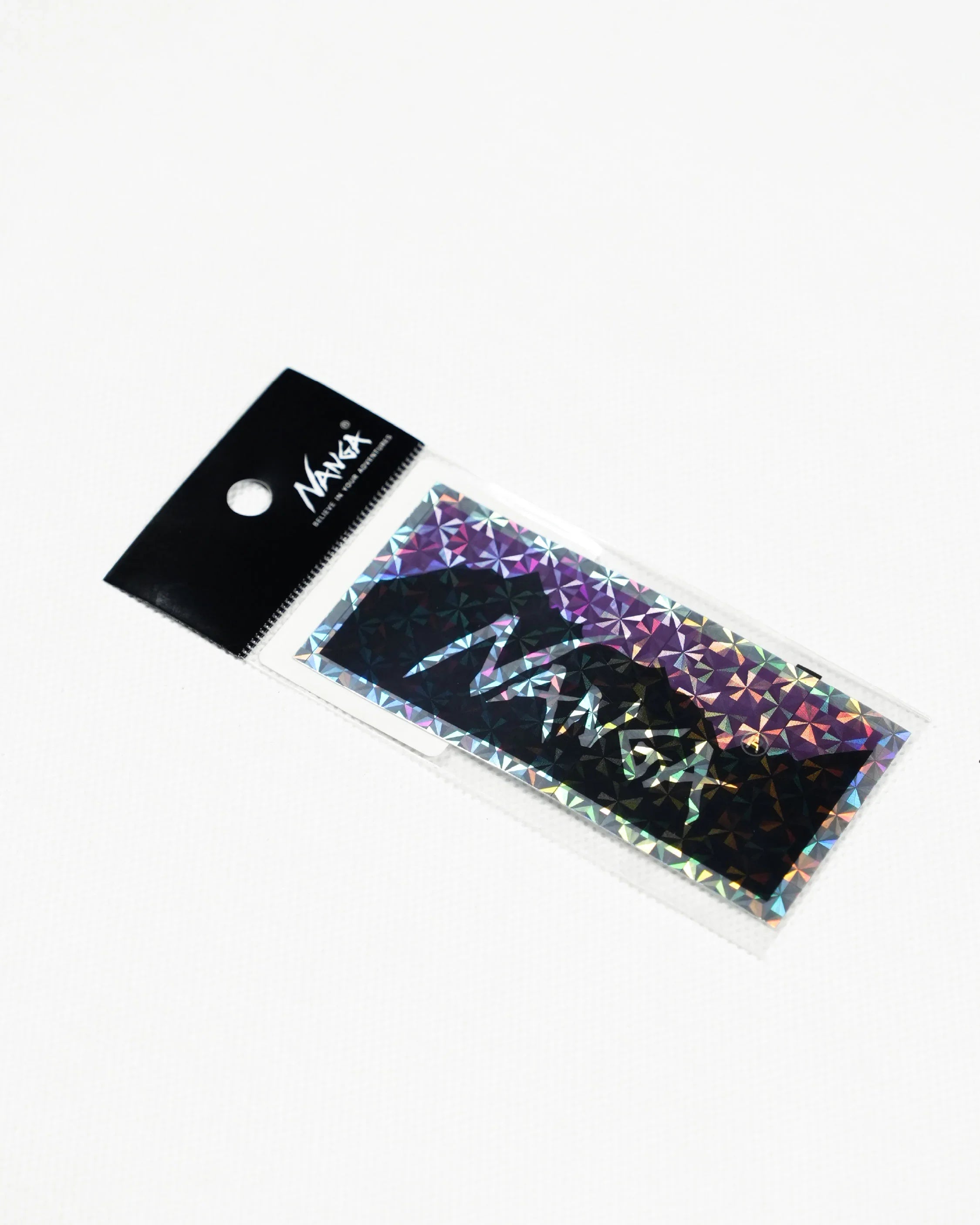 Nanga Holographic Logo Sticker - Wild Camping