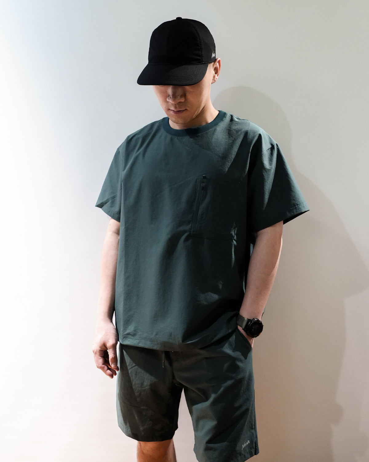 Nanga DotAir® Comfy Tee / GRN - Wild Camping