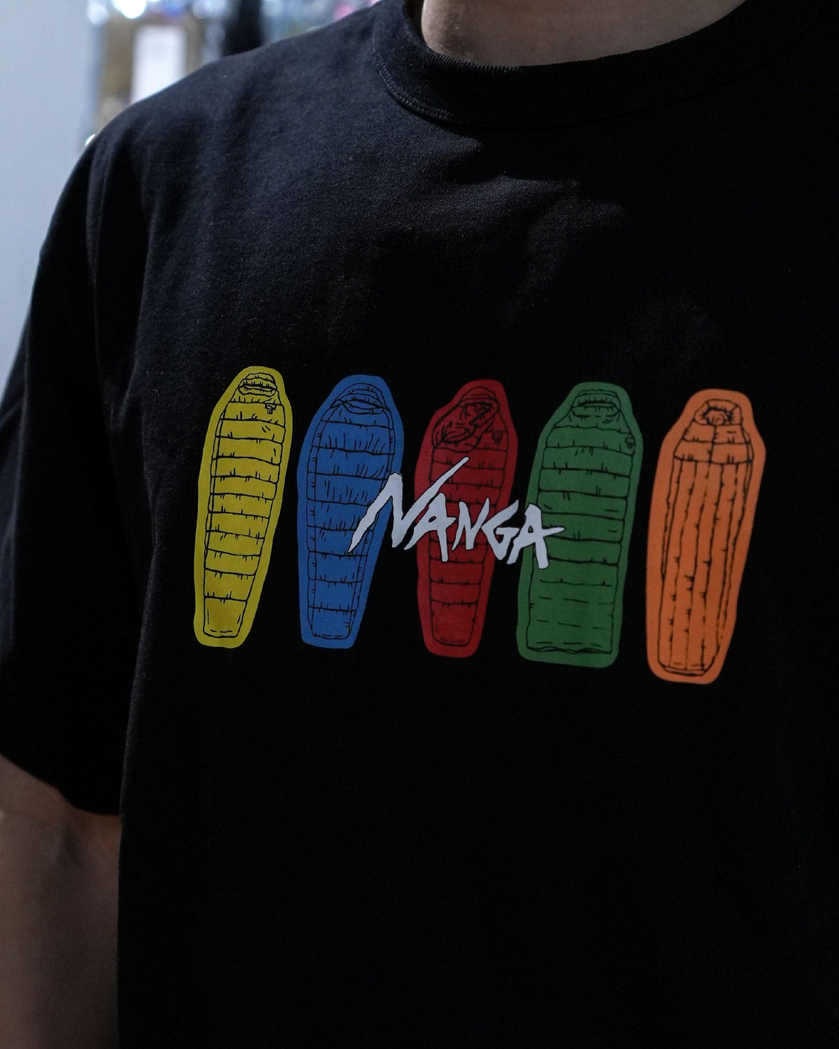 Nanga ECO Hybrid Tee (Unisex) / SB PT - Wild Camping