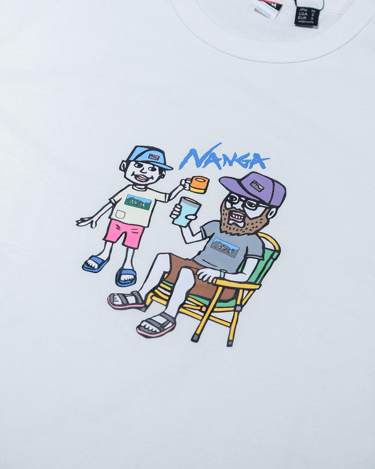 Nanga ECO Hybrid Tee (Unisex) / FAM PT - Wild Camping