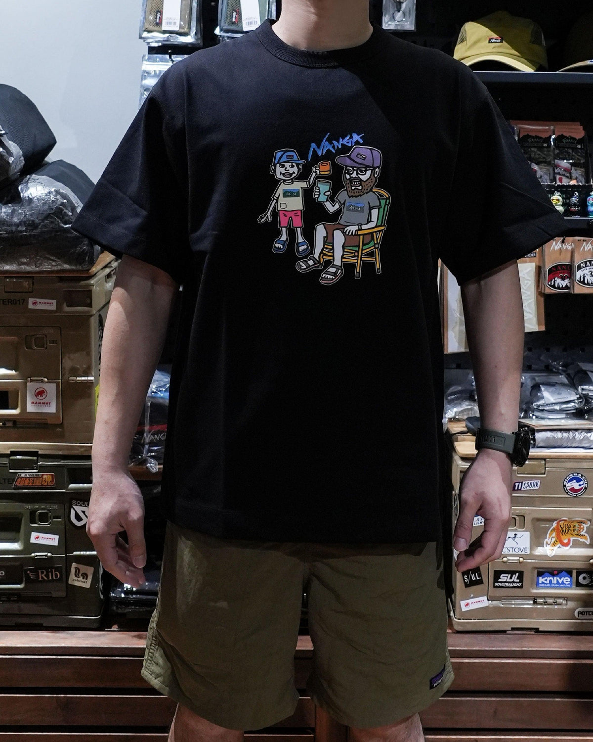 Nanga ECO Hybrid Tee (Unisex) / FAM PT - Wild Camping