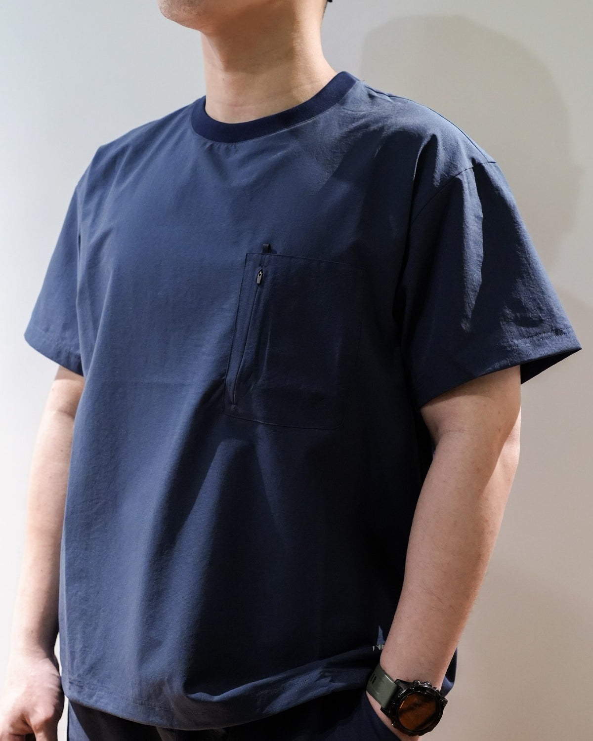 Nanga DotAir® Comfy Tee / NVY - Wild Camping