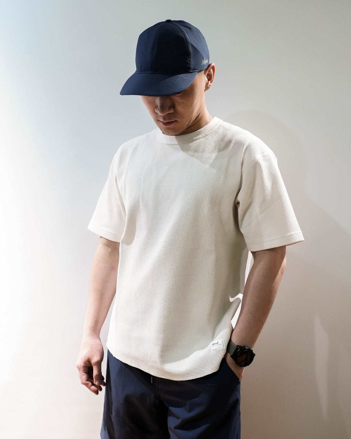 Nanga Airflex® Waffle Tee / WHT - Wild Camping