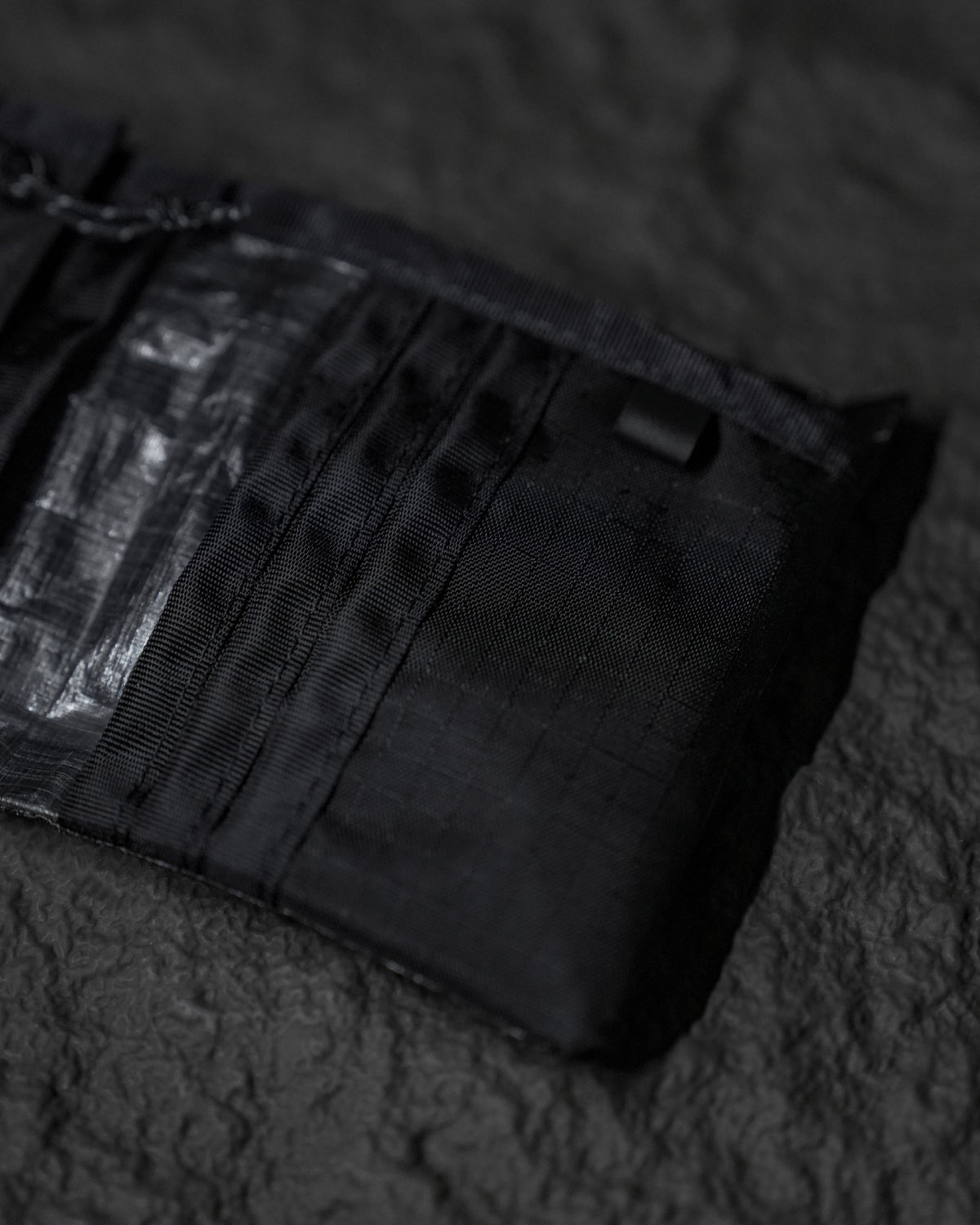 No Brand Gear Dyneema® Wallet V2.5 / Triple Black - Wild Camping
