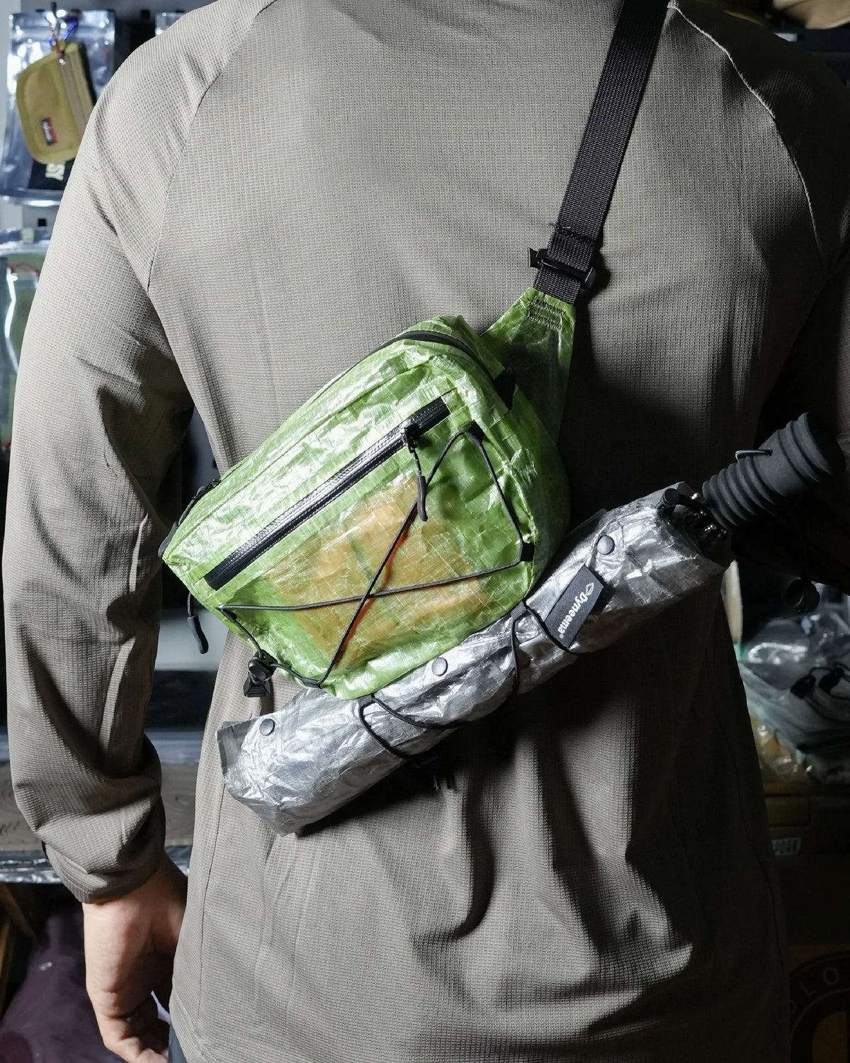 No Brand Gear Dyneema® Fanny Pack / Green - Wild Camping