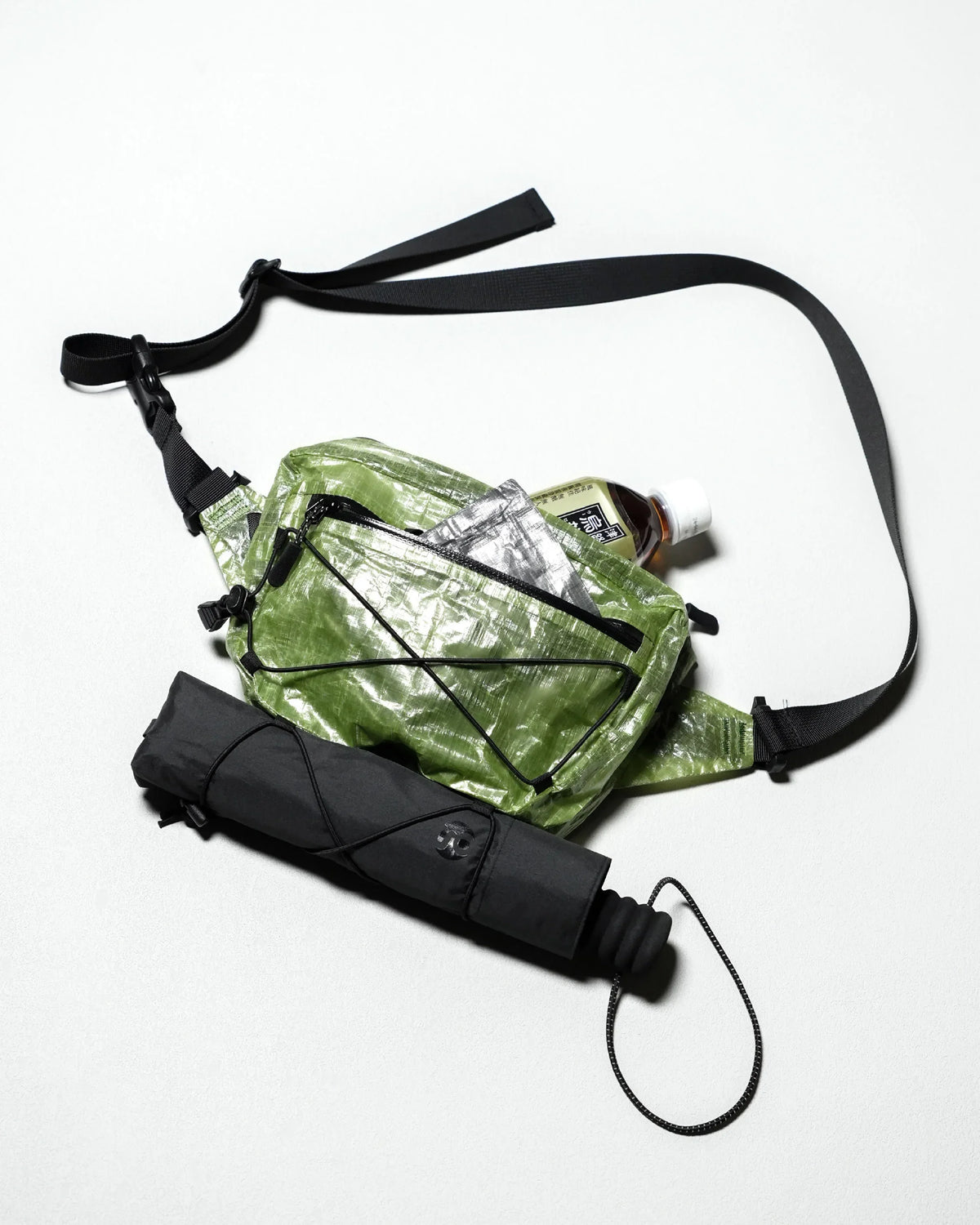 No Brand Gear Dyneema® Fanny Pack / Green - Wild Camping