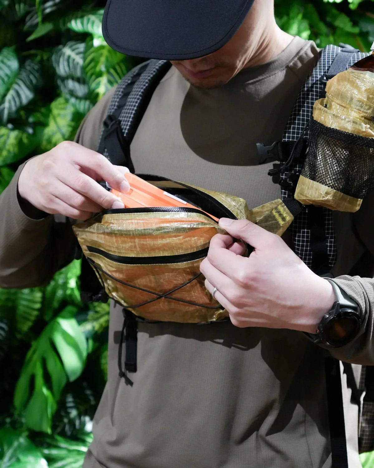 No Brand Gear Dyneema® Fanny Pack / Green - Wild Camping