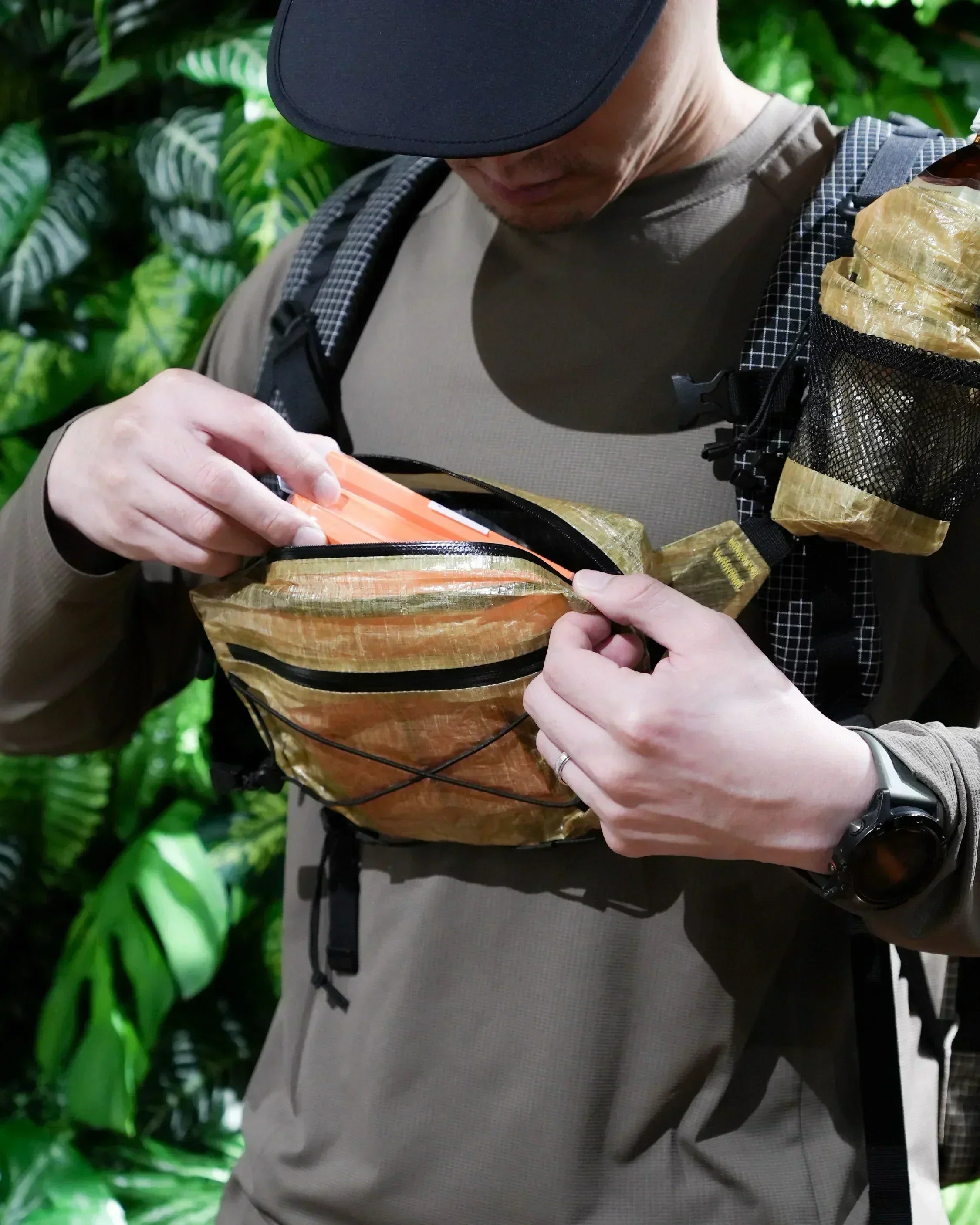No Brand Gear Dyneema® Fanny Pack / Green - Wild Camping