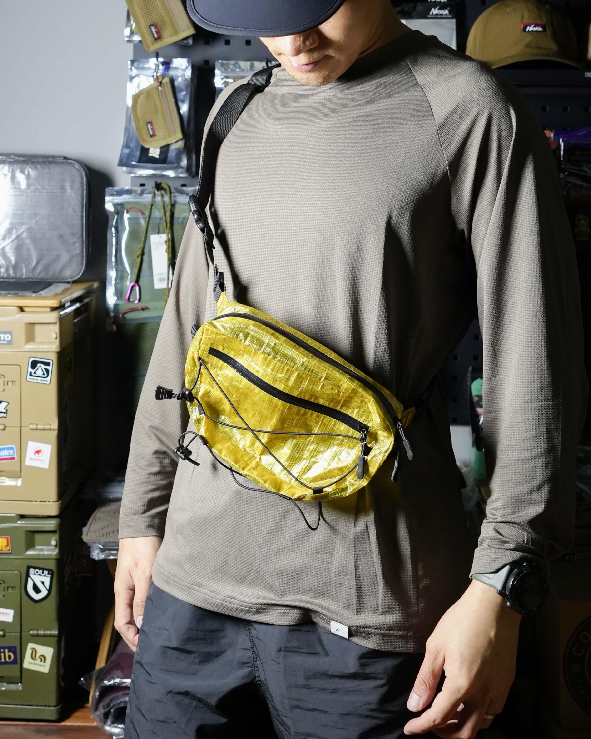 No Brand Gear Dyneema® Fanny Pack / Yellow - Wild Camping