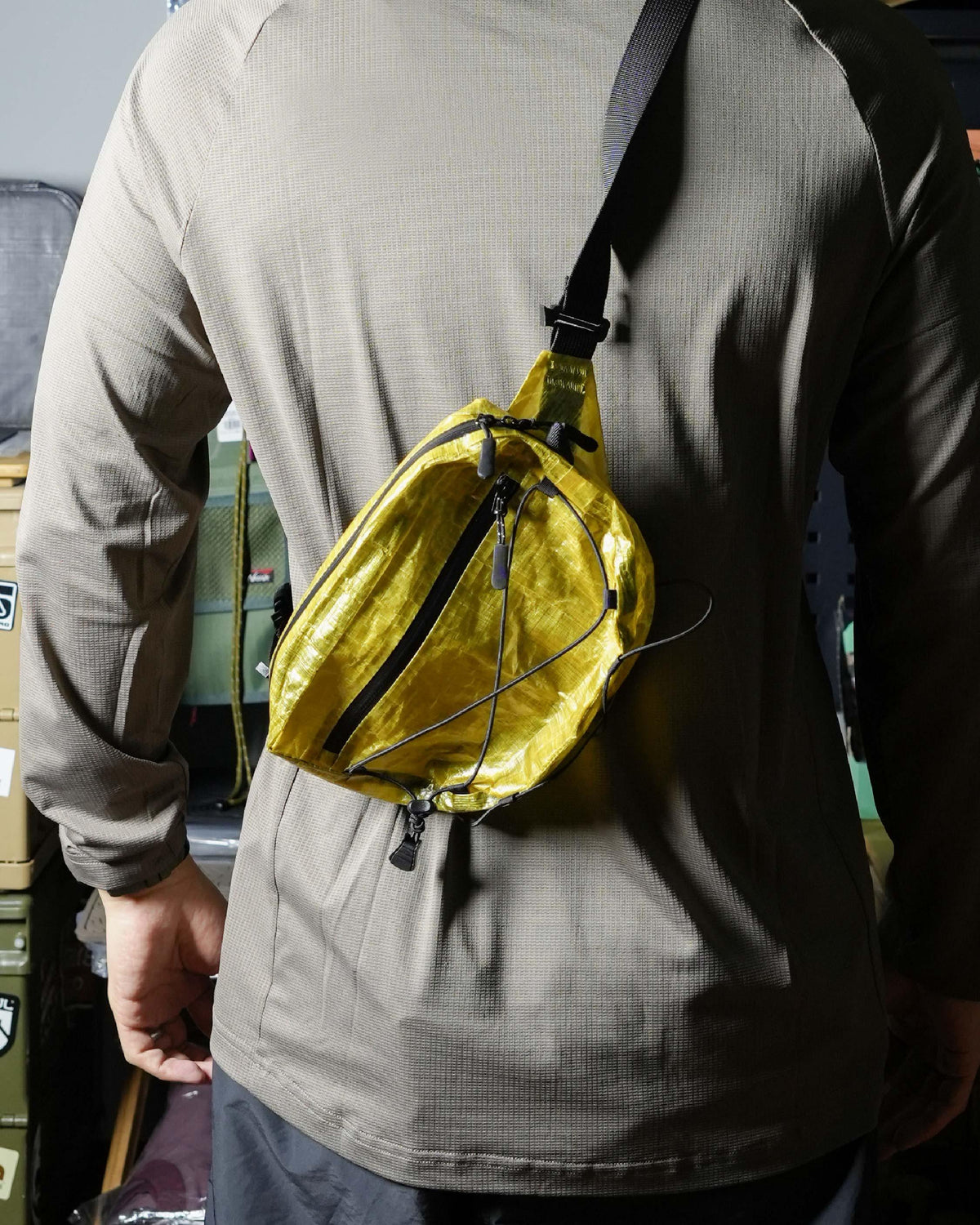 No Brand Gear Dyneema® Fanny Pack / Yellow - Wild Camping