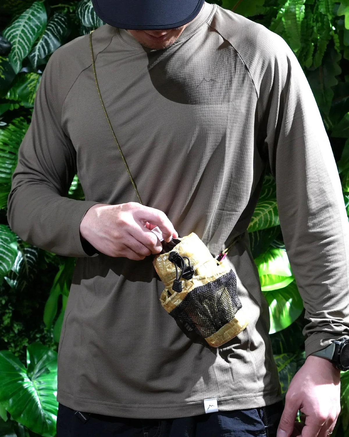 No Brand Gear Dyneema® Shoulder Strap Pocket 2.5 / Purple - Wild Camping