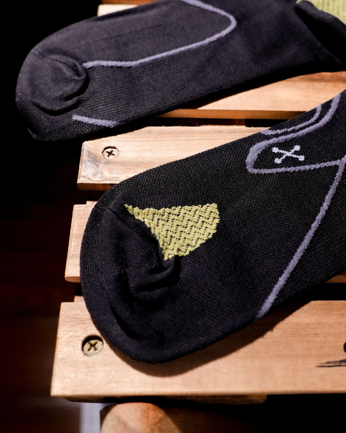 nozzle quiz Cordura® Cay Crew Socks / Cay Black - Wild Camping