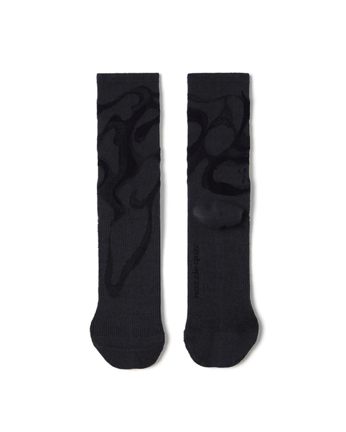 nozzle quiz Misty Pattern Socks / Fog Smoke - Wild Camping