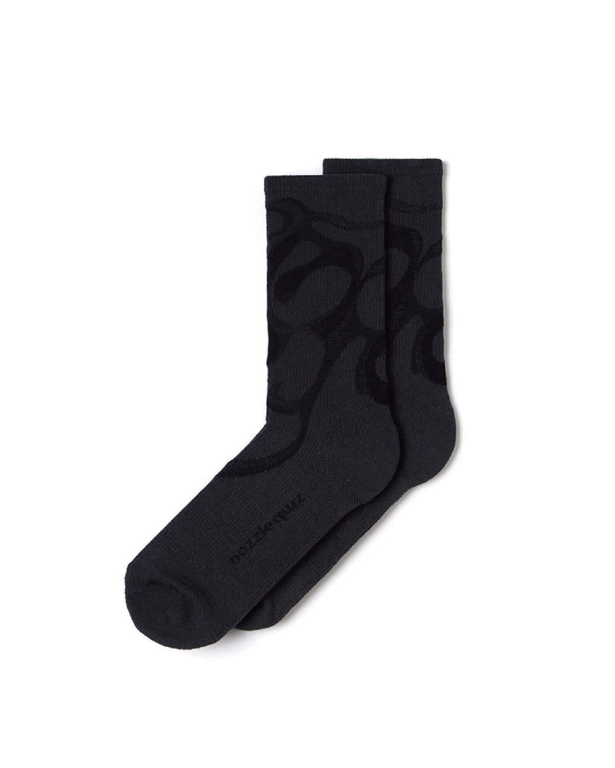 nozzle quiz Misty Pattern Socks / Fog Smoke - Wild Camping