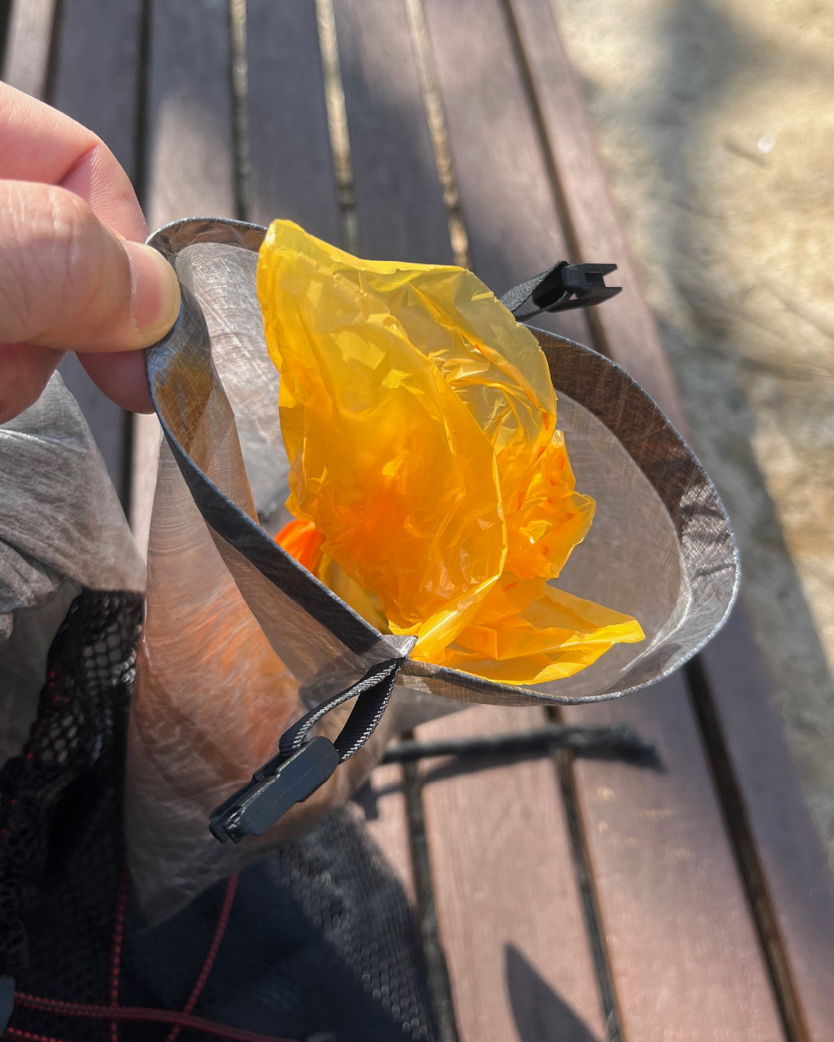 MakeToHike Odor-Proof Dog Waste Bag Pouch - Wild Camping