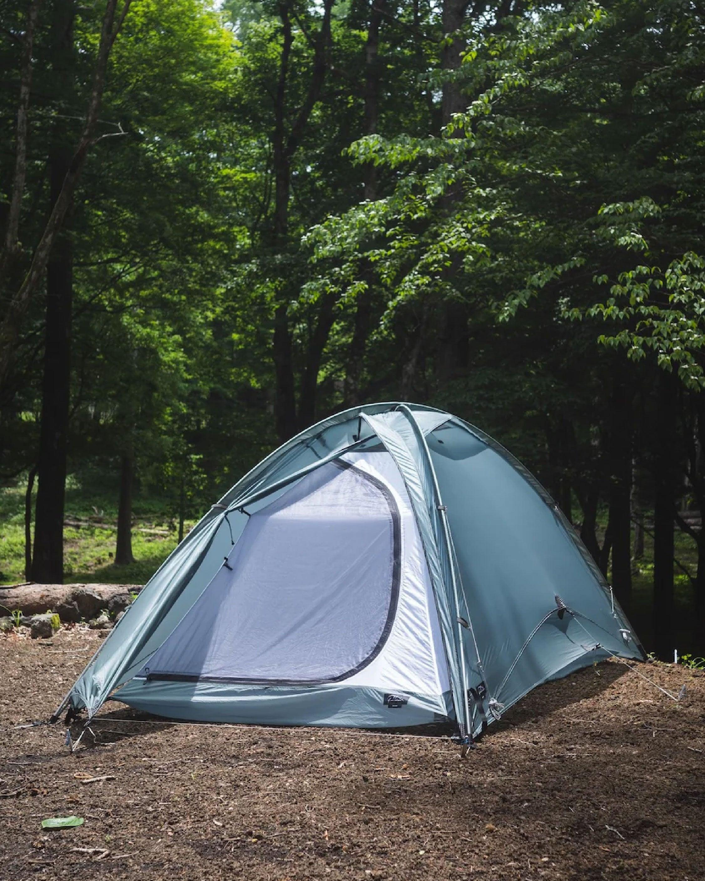 Pre Tents Border With Vestibule / Brown - Wild Camping