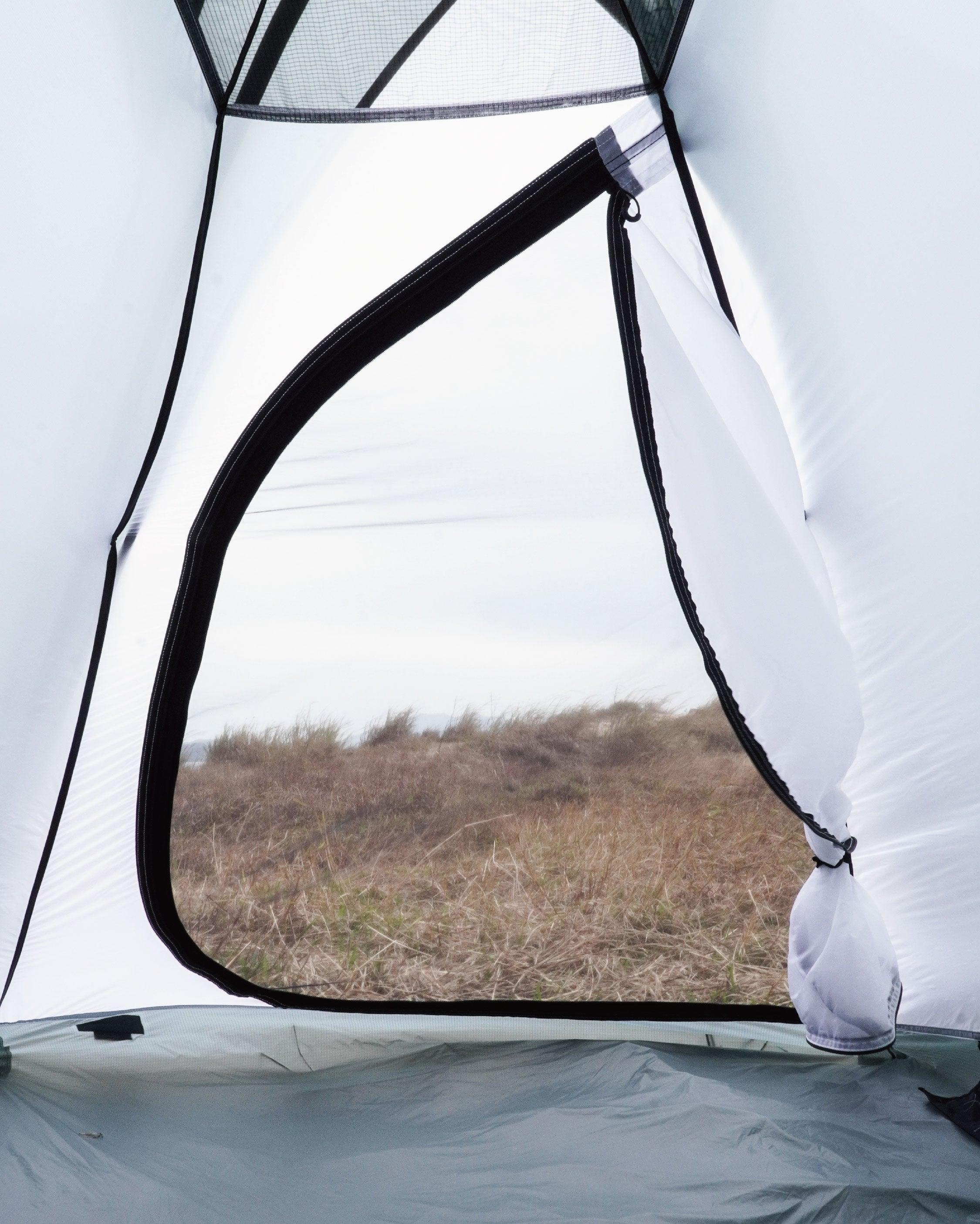 Pre Tents Border With Vestibule / Pewter - Wild Camping