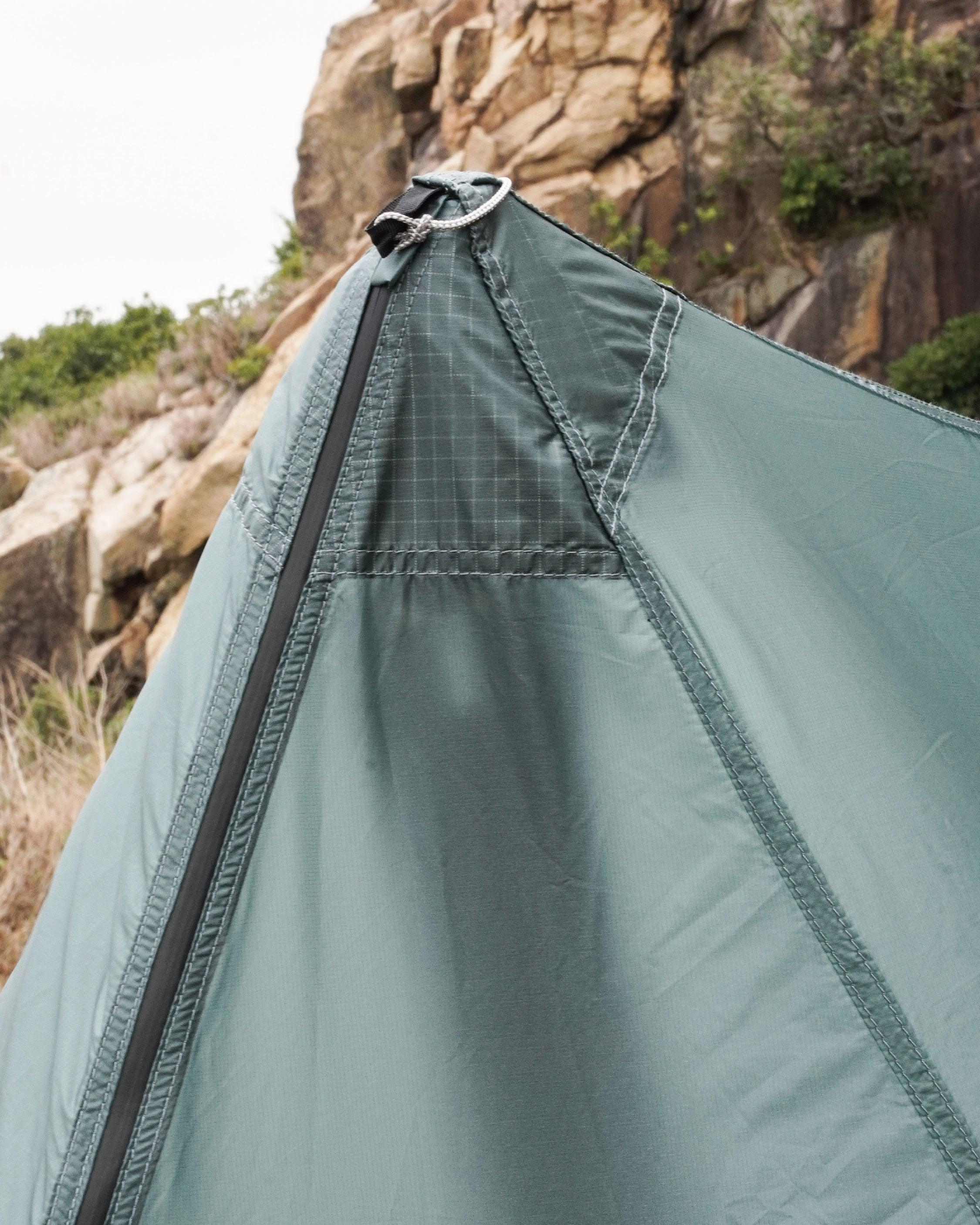 Pre Tents Border With Vestibule / Pewter - Wild Camping