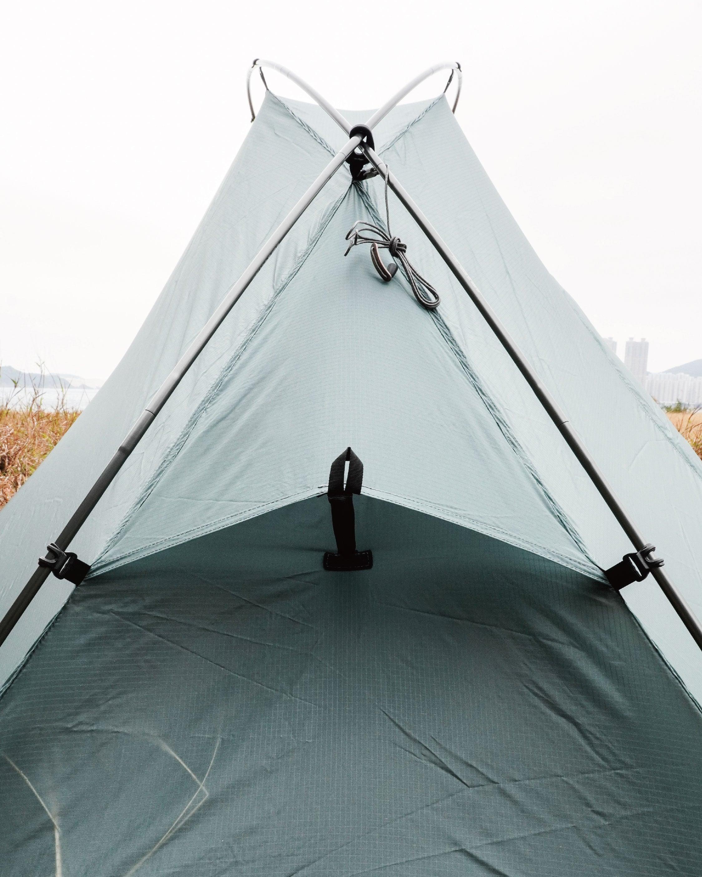 Pre Tents Light Rock 1 - Wild Camping
