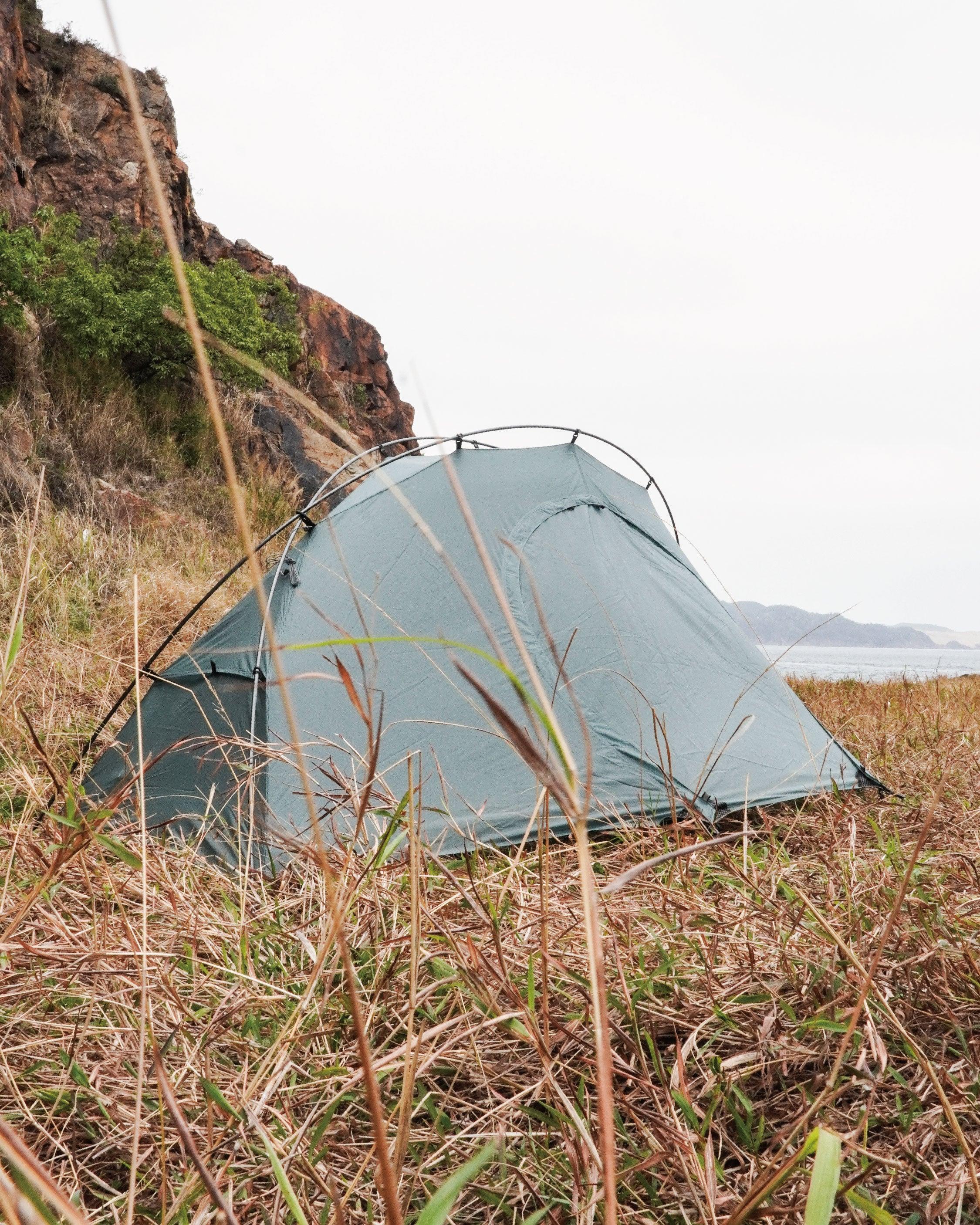 Pre Tents Light Rock 1 - Wild Camping