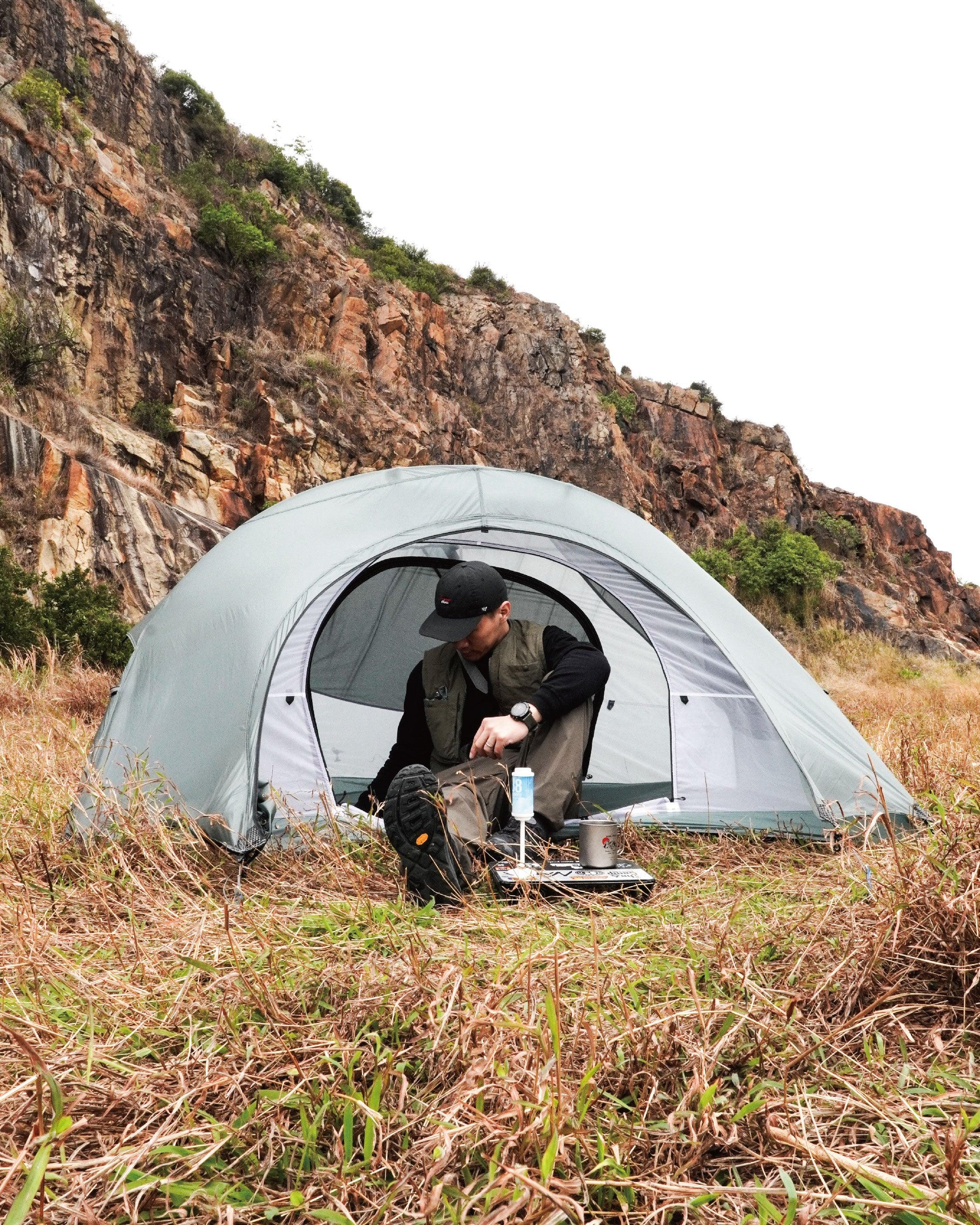 Pre Tents Light Rock 2 - Wild Camping