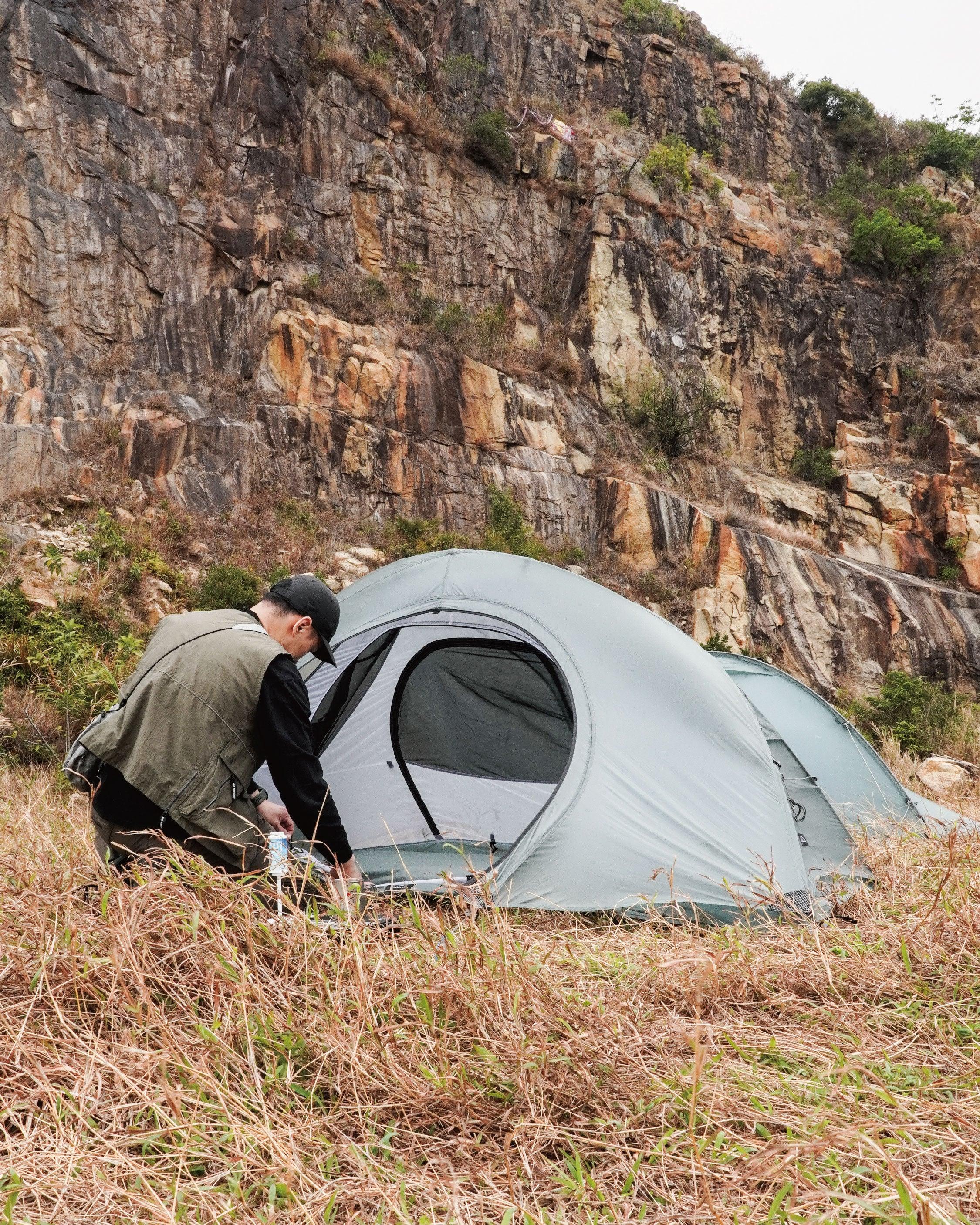 Pre Tents Light Rock 2 - Wild Camping