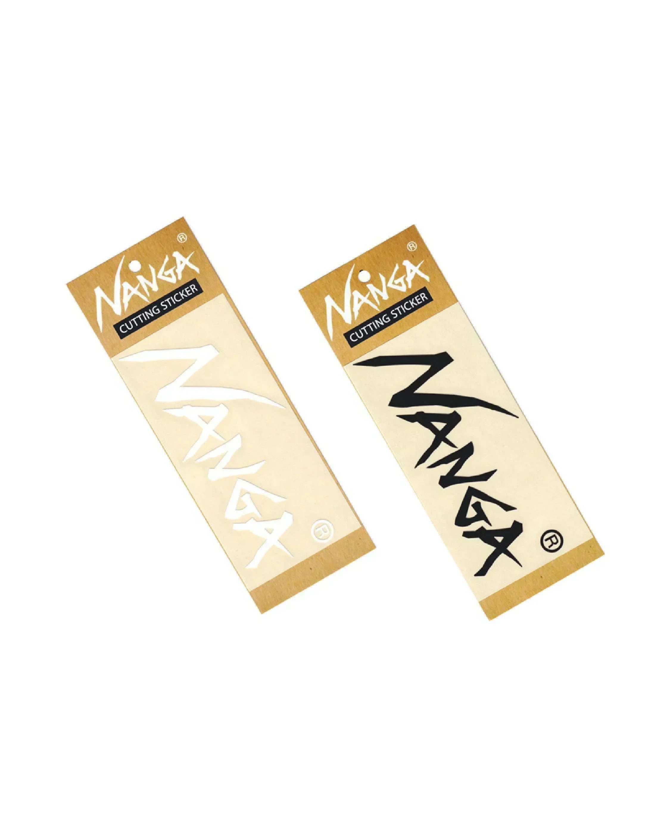 Nanga Logo Cutting Sticker - Wild Camping