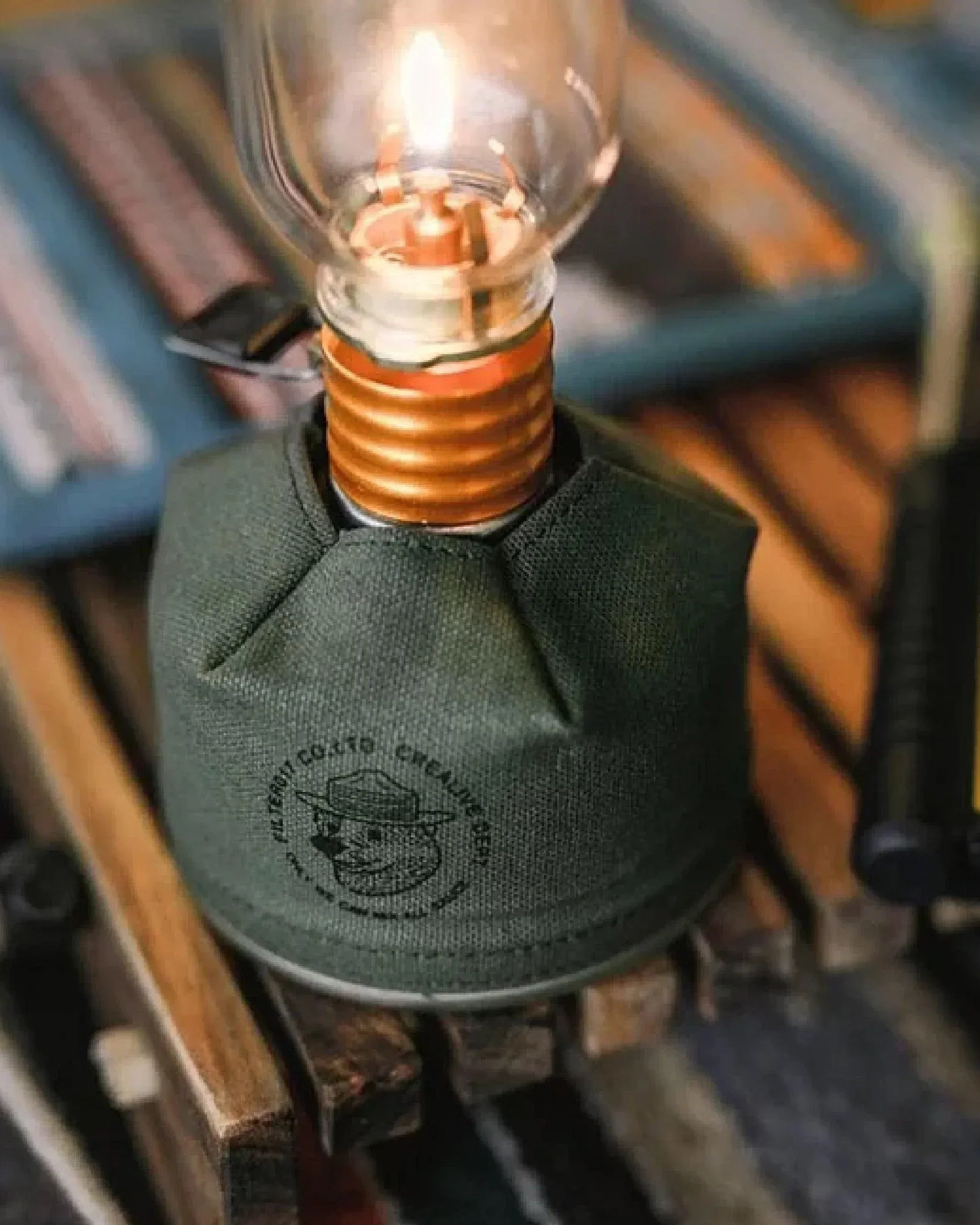 Filter017 Waxed Canvas Gas Canister Cover - Wild Camping