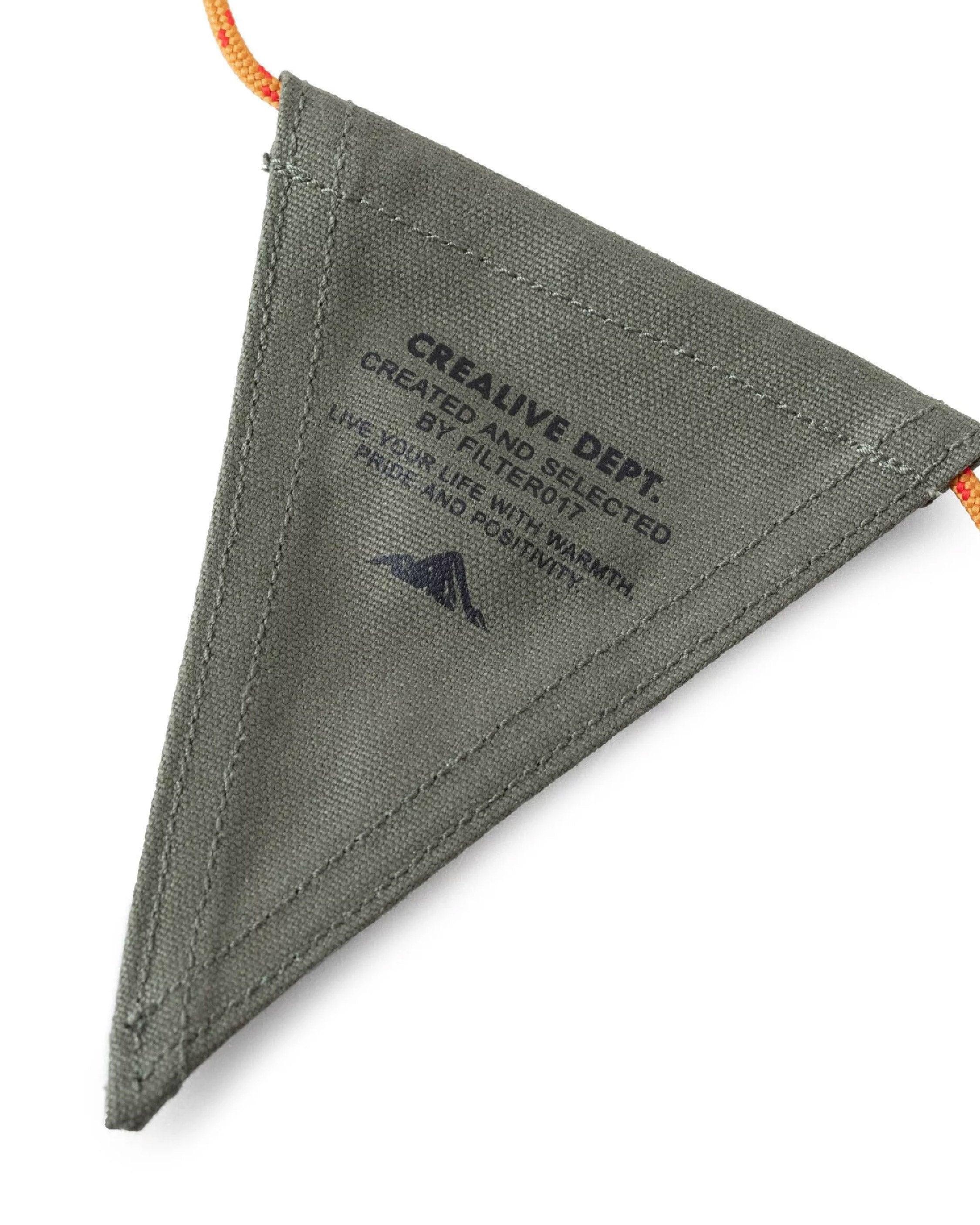 Filter017 Waxed Canvas Flag Garland - Wild Camping