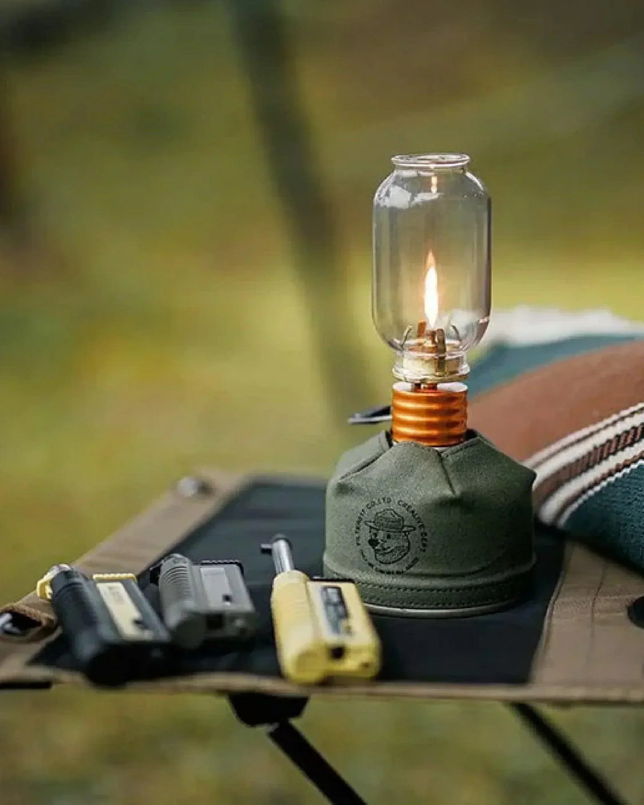 Filter017 Waxed Canvas Gas Canister Cover - Wild Camping