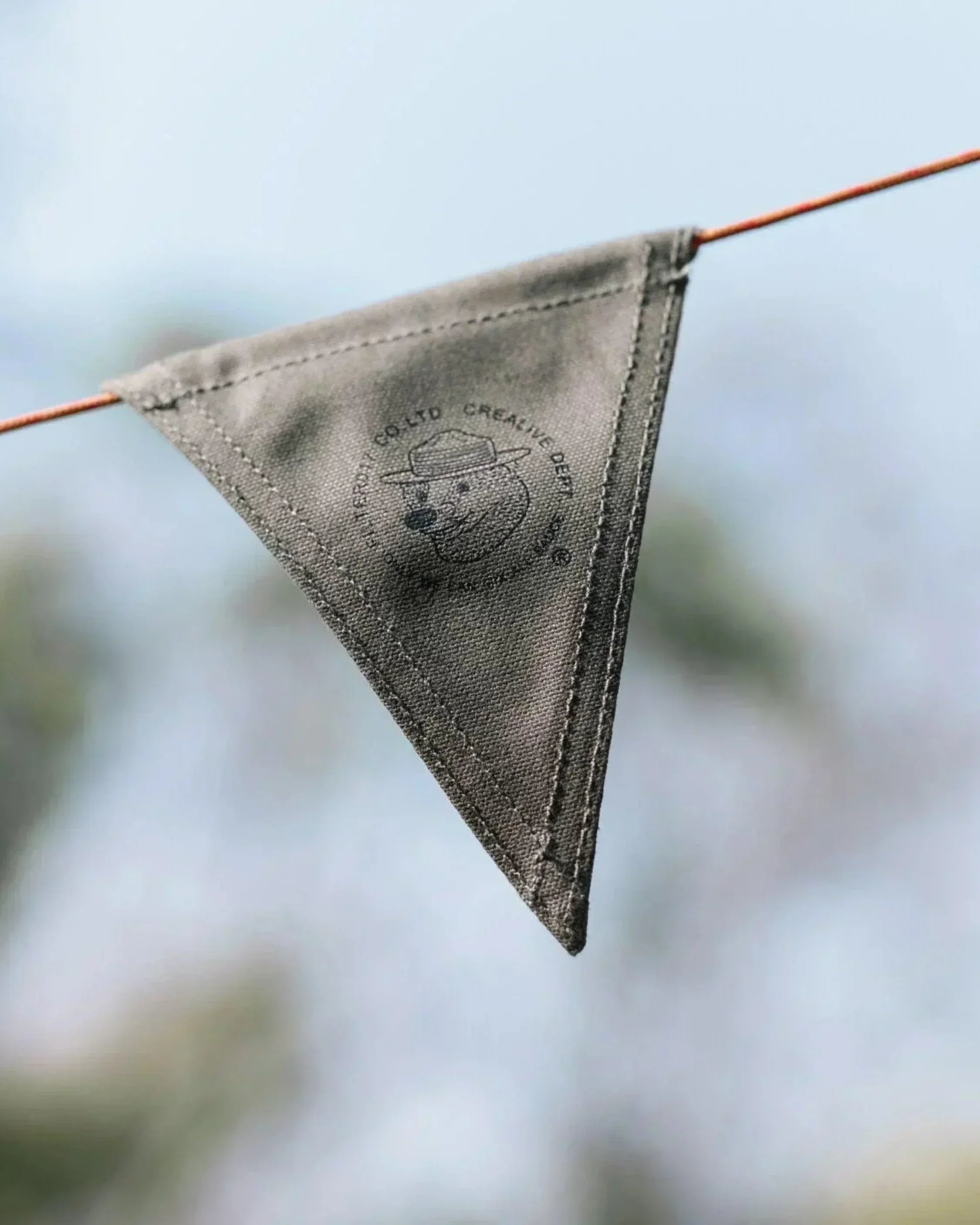 Filter017 Waxed Canvas Flag Garland - Wild Camping