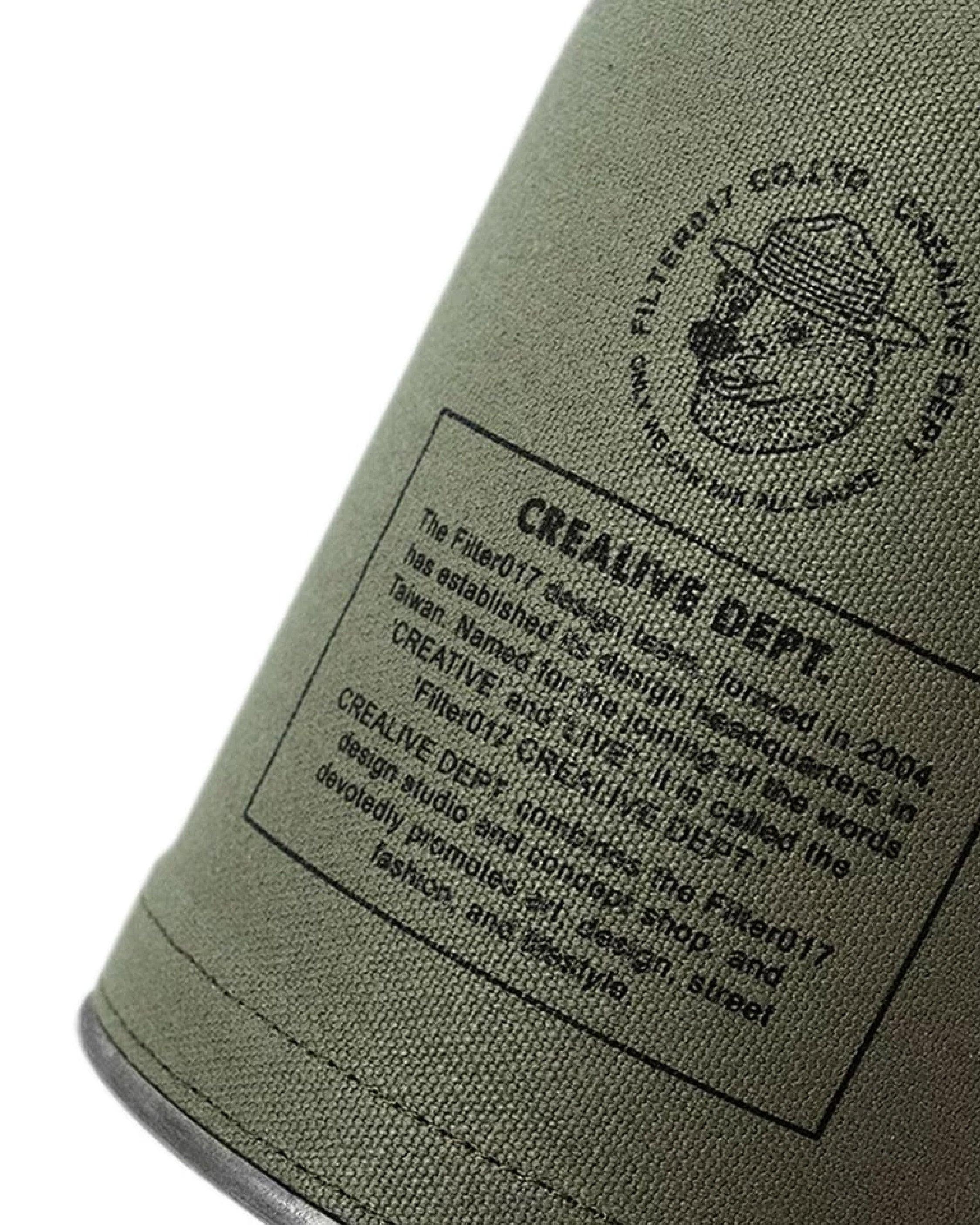 Filter017 Waxed Canvas Gas Canister Cover - Wild Camping