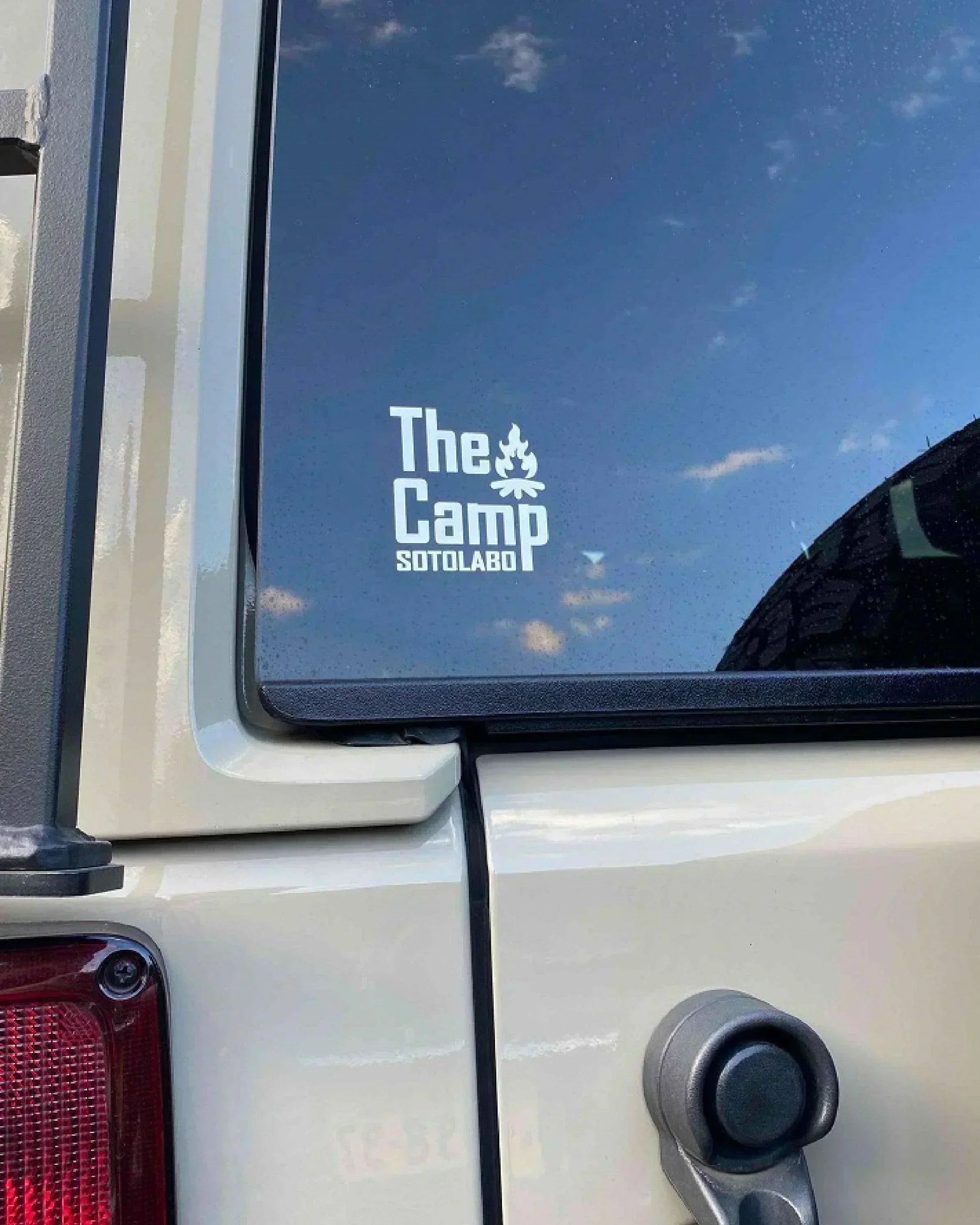 SotoLabo Sticker The Camp - Wild Camping