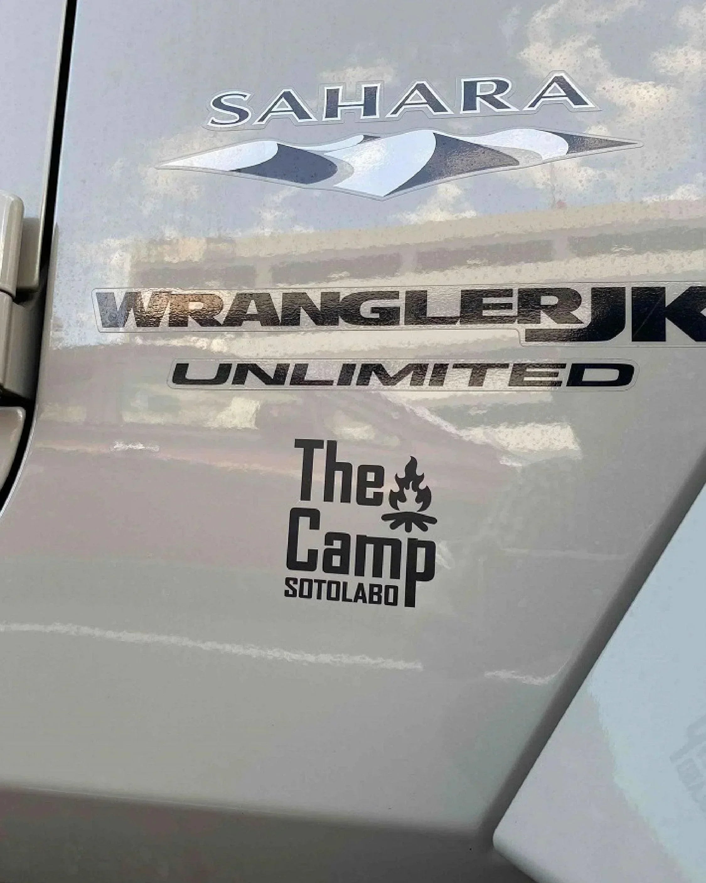 SotoLabo Sticker The Camp - Wild Camping