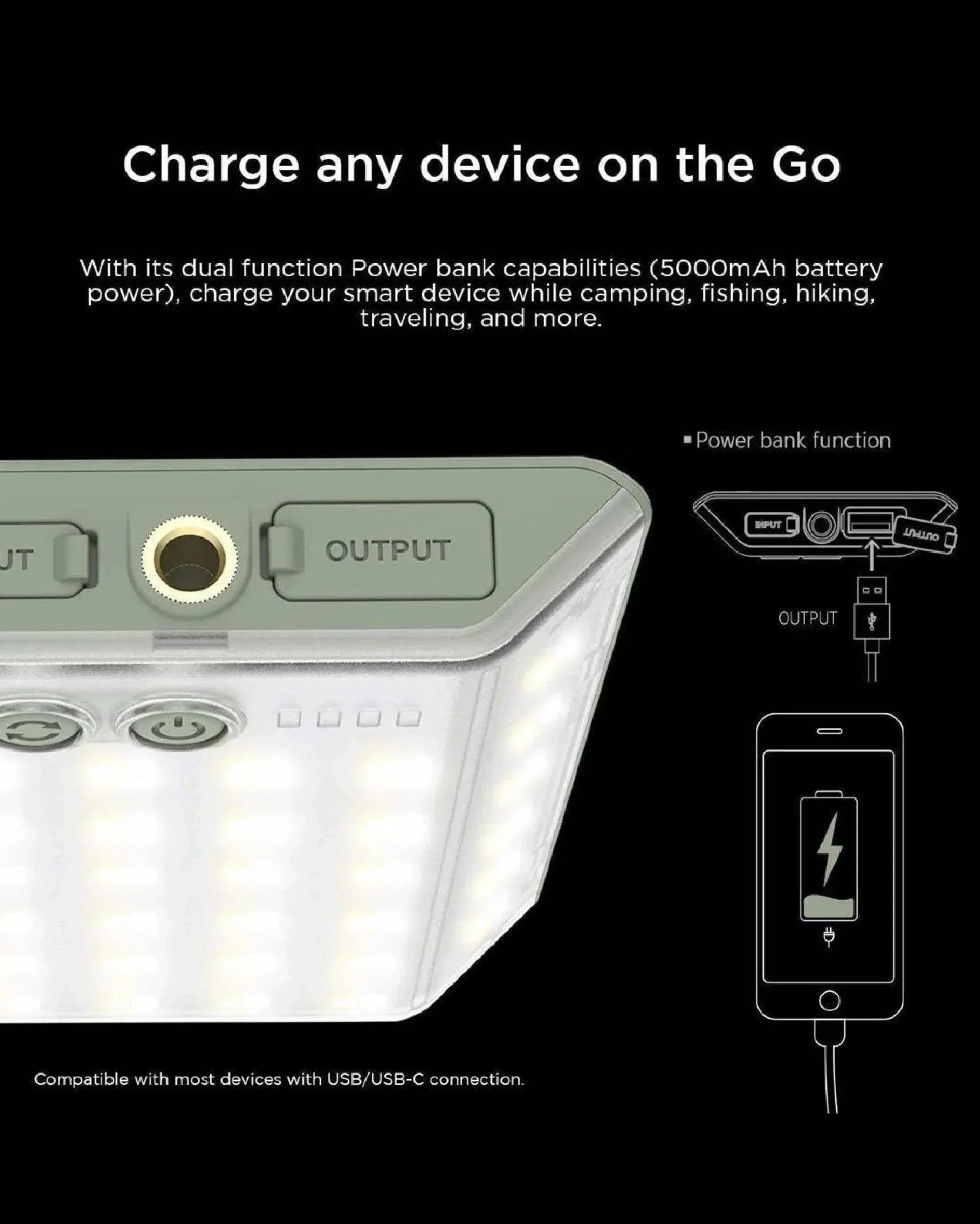 Claymore 3Face Mini Lantern - Wild Camping