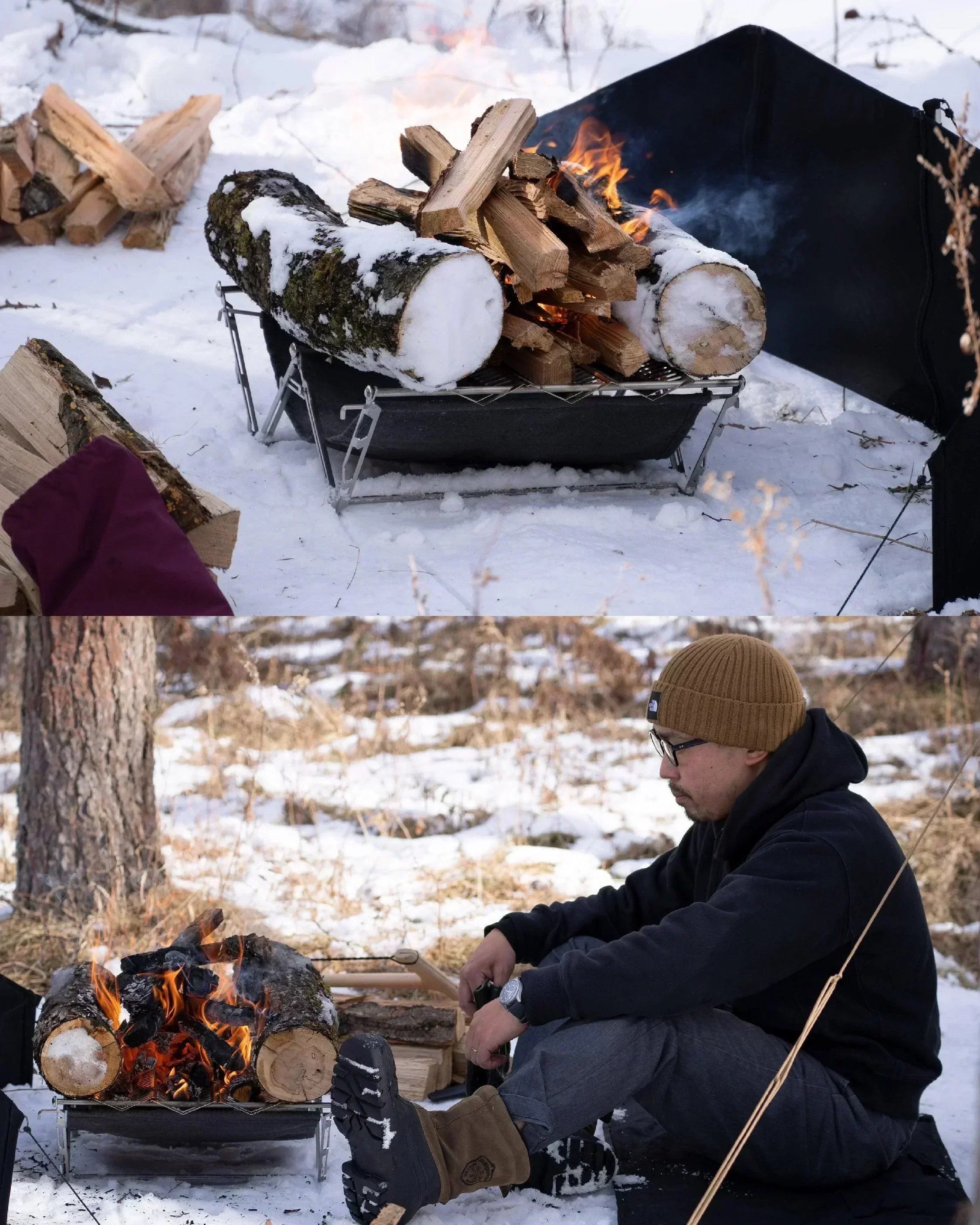 MAAGZ × Fielder「JIKABIDAI / 直火台」 - Wild Camping