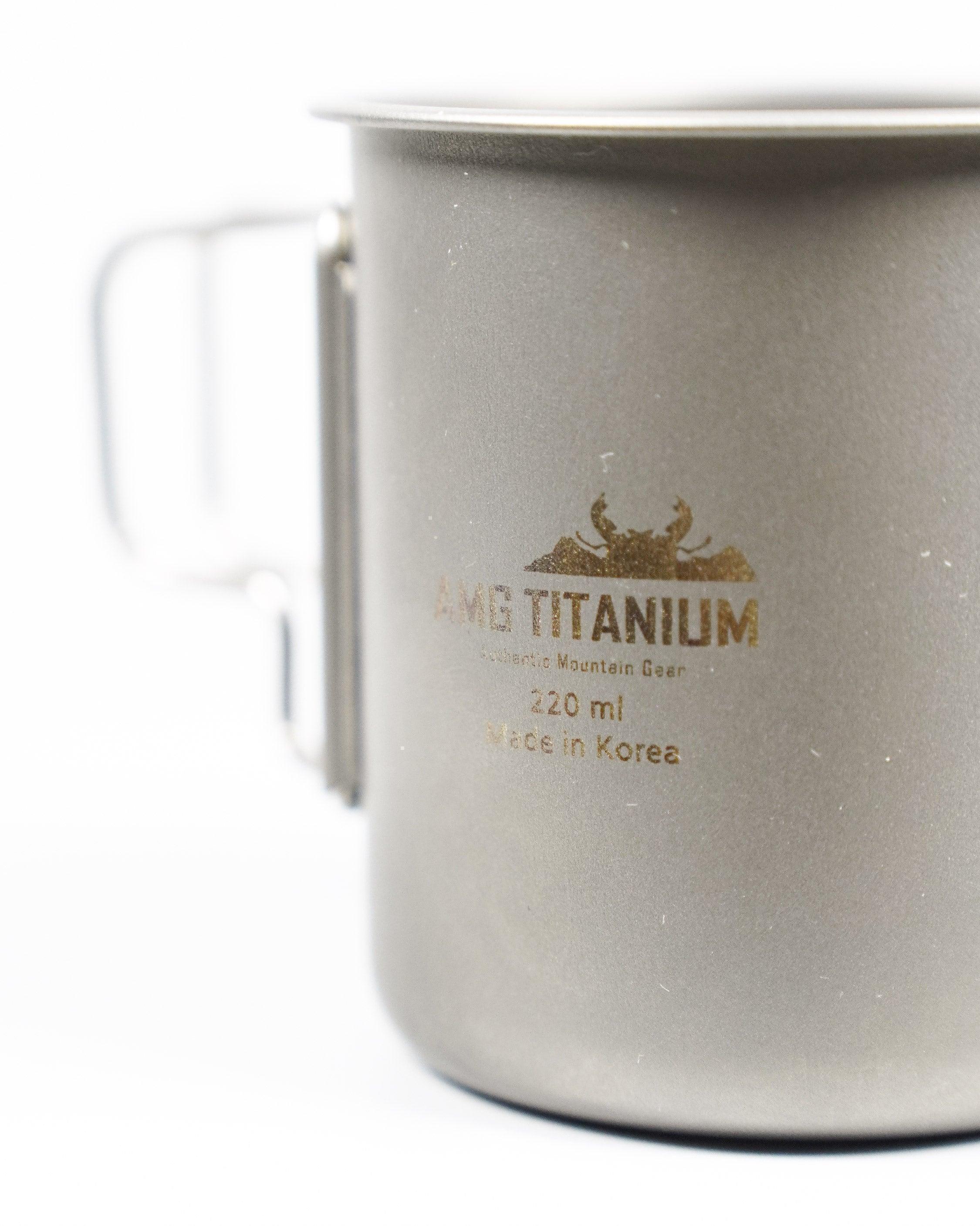 AMG TITANIUM Single Mug - Wild Camping