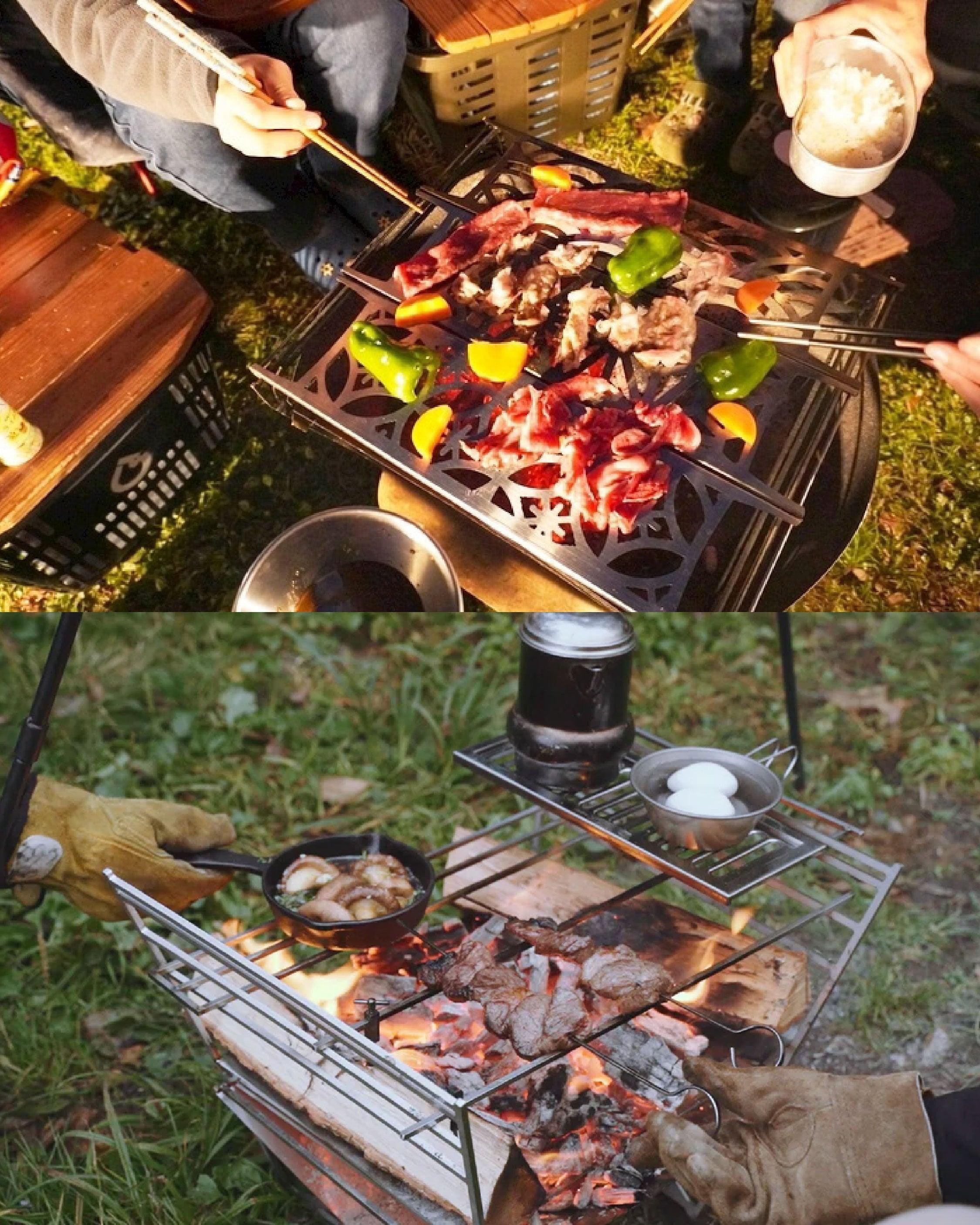 MAAGZ RAPCA Takibi Fire & Grill 多次元焚火台 - Wild Camping
