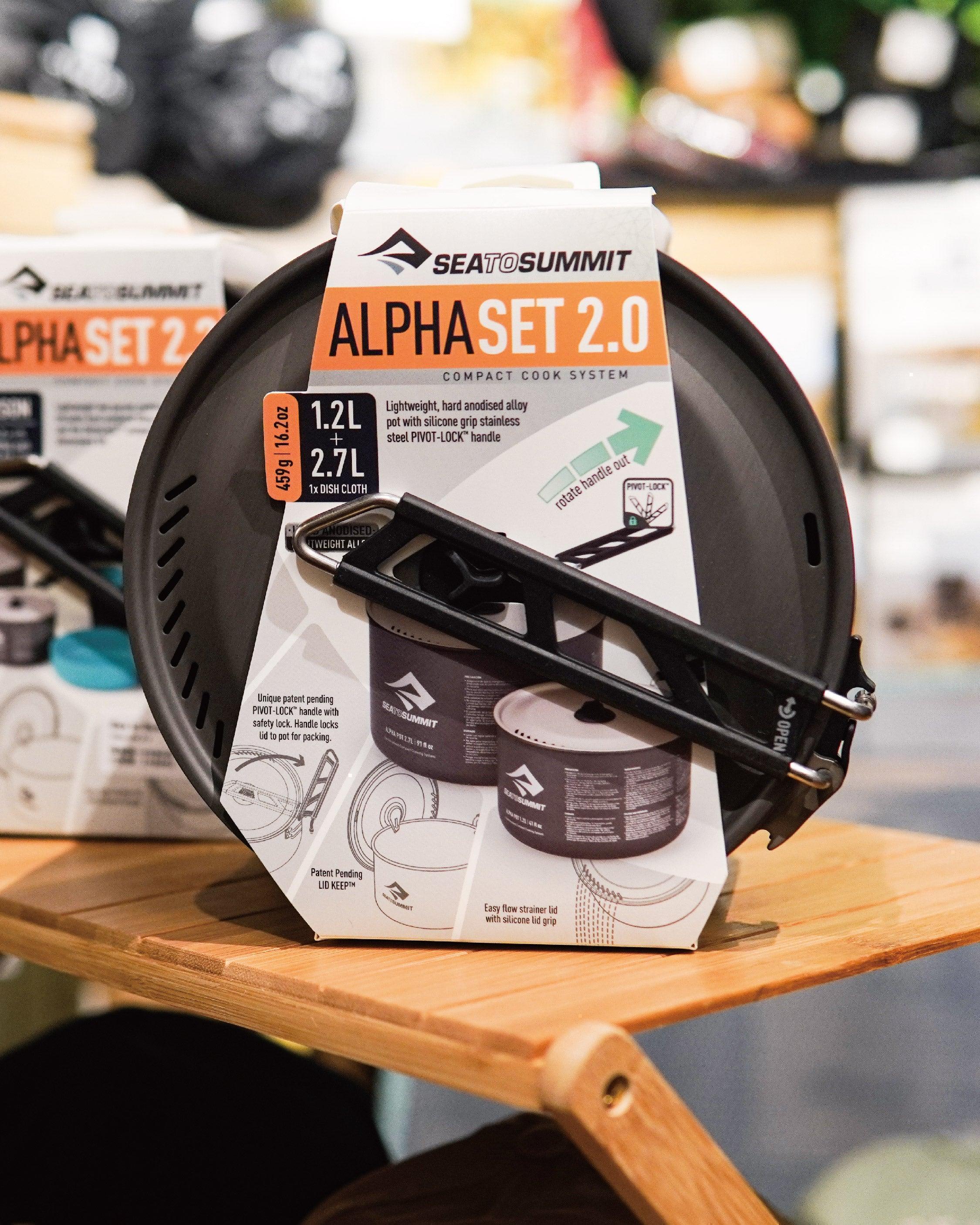 Sea To Summit Alpha 2.0 Pot Cookset - Wild Camping