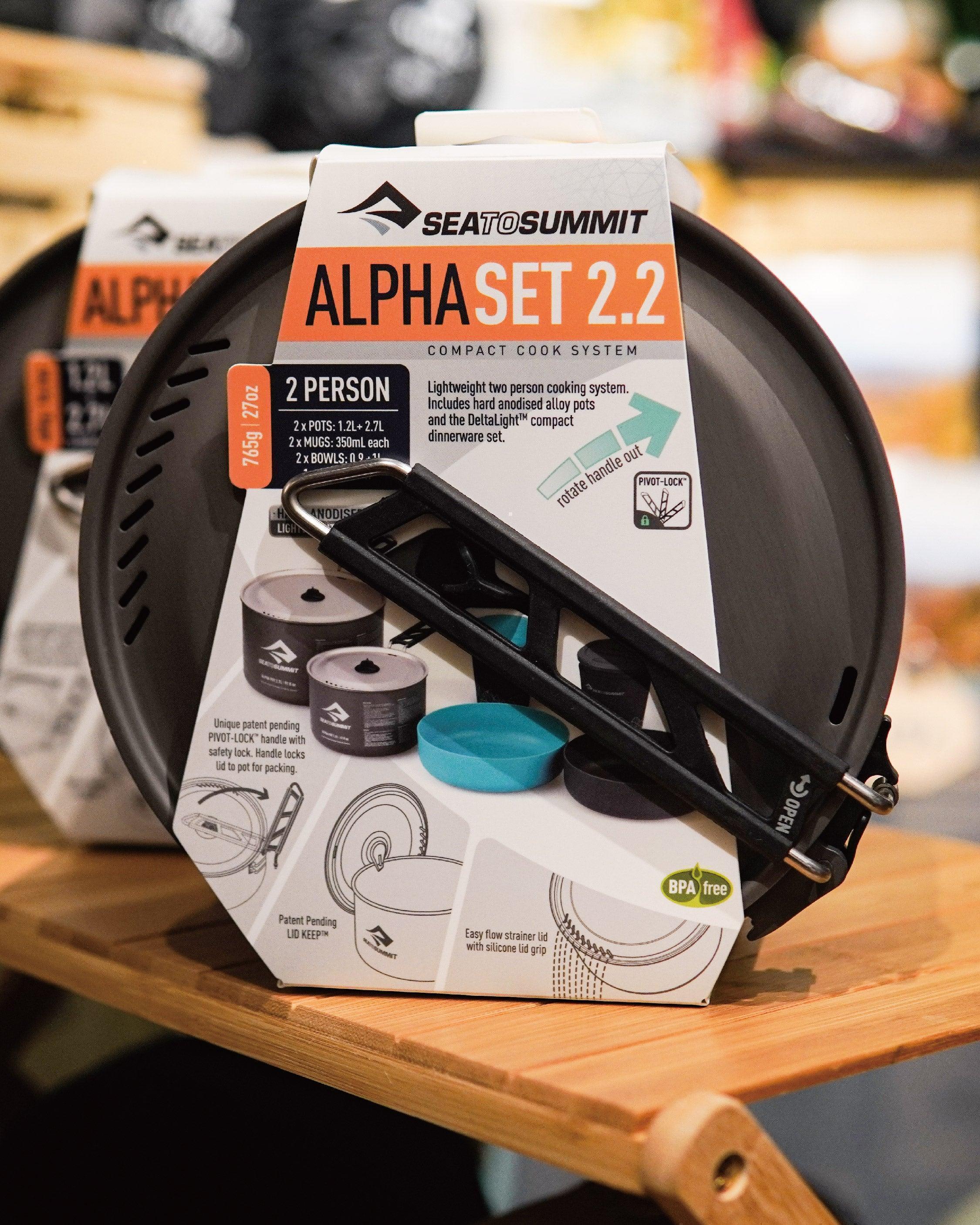 Sea To Summit Alpha 2 Pot Cook Set 2.2 - Wild Camping