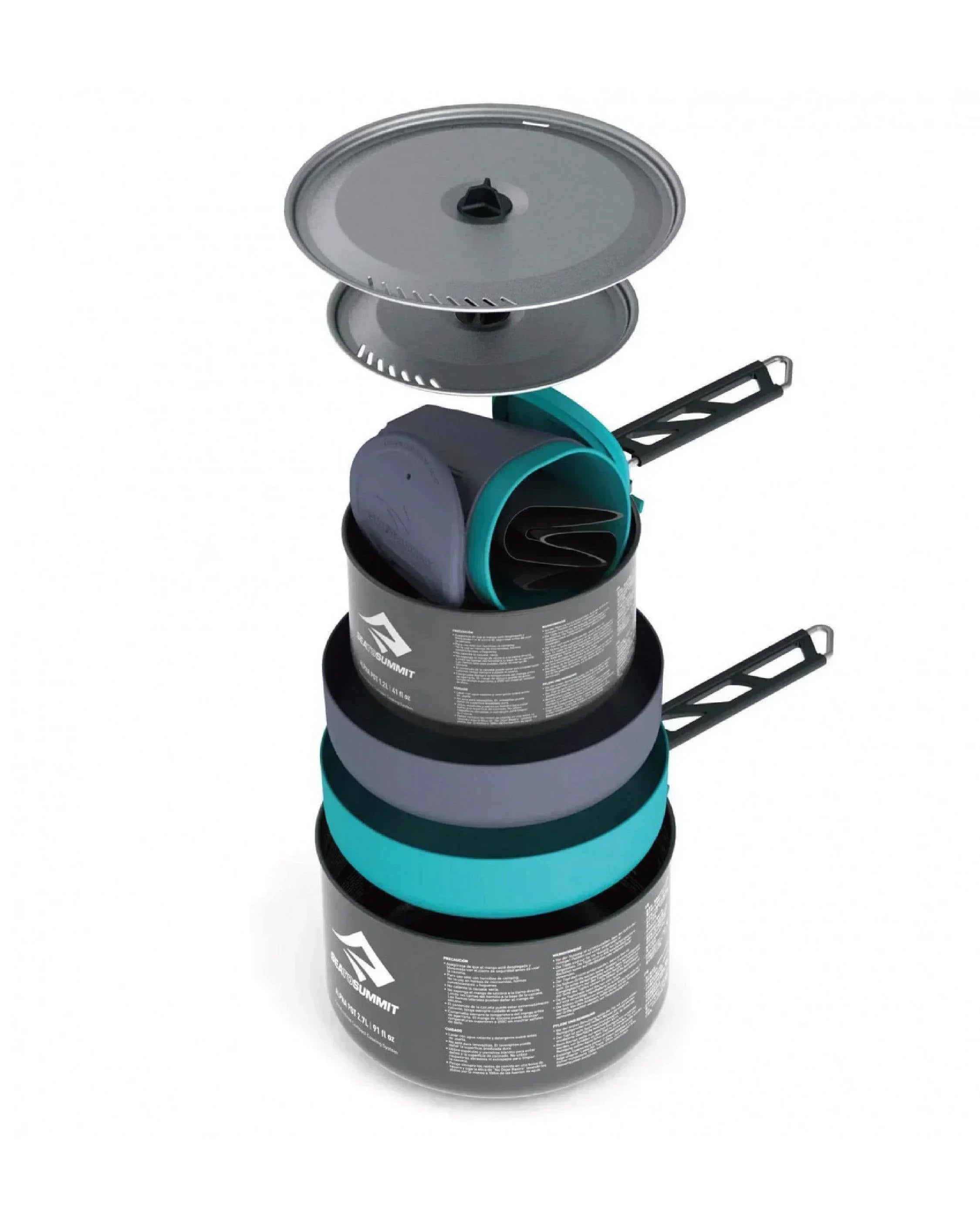 Sea To Summit Alpha 2 Pot Cook Set 2.2 - Wild Camping