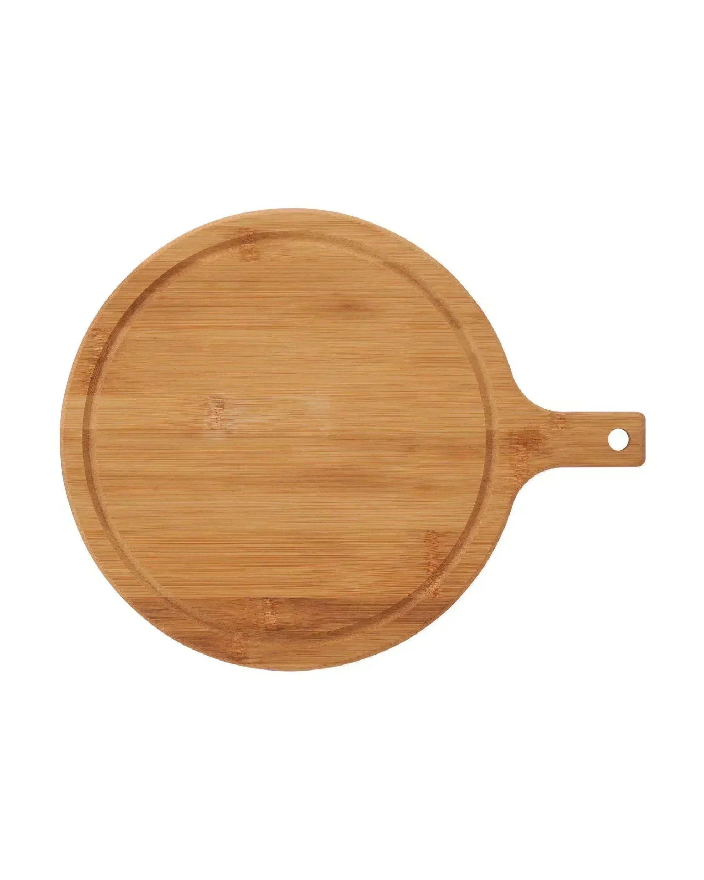 Logos Bamboo Round Cutting Board - Wild Camping