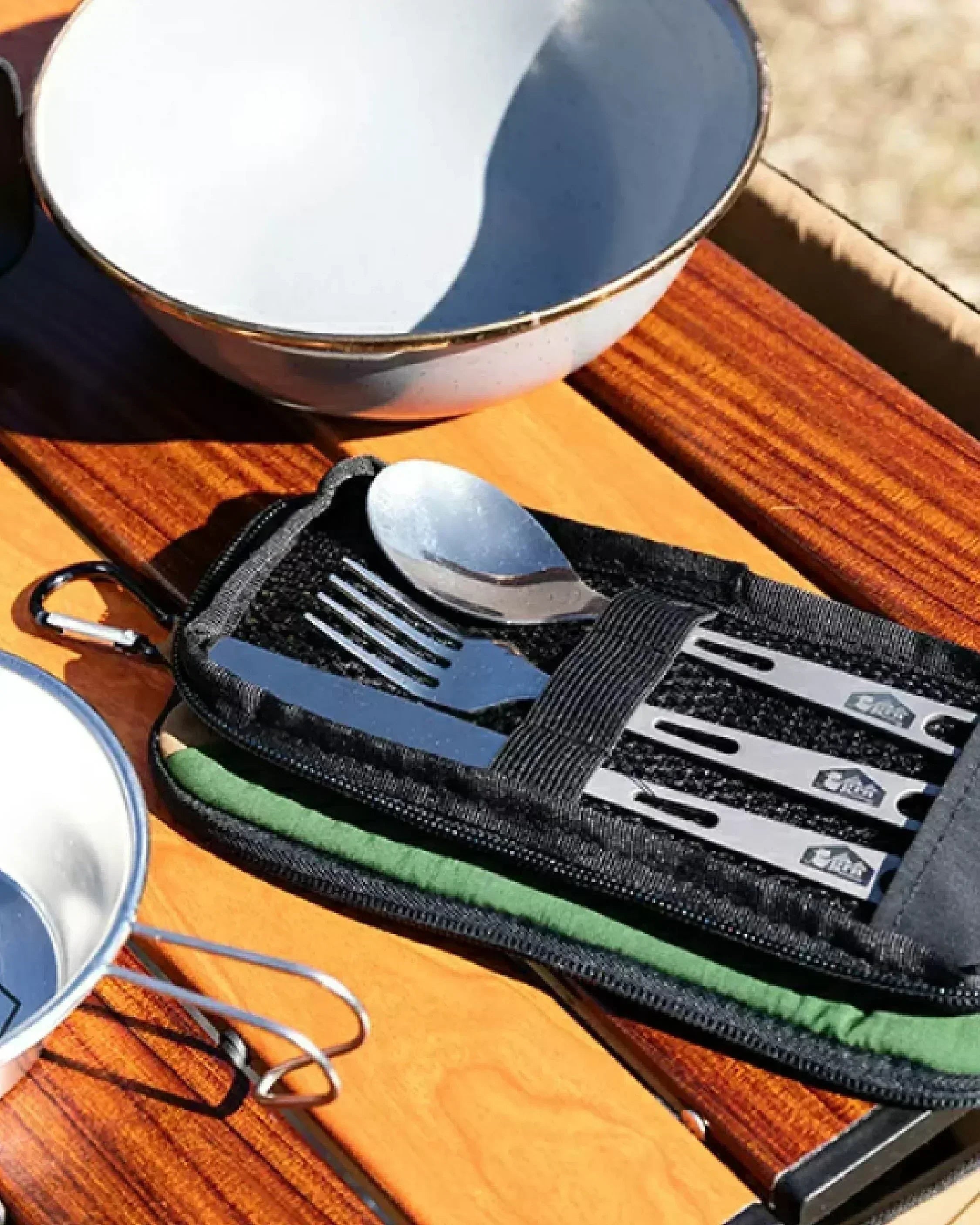 grn outdoor GO-HAN SET (YO) - Wild Camping