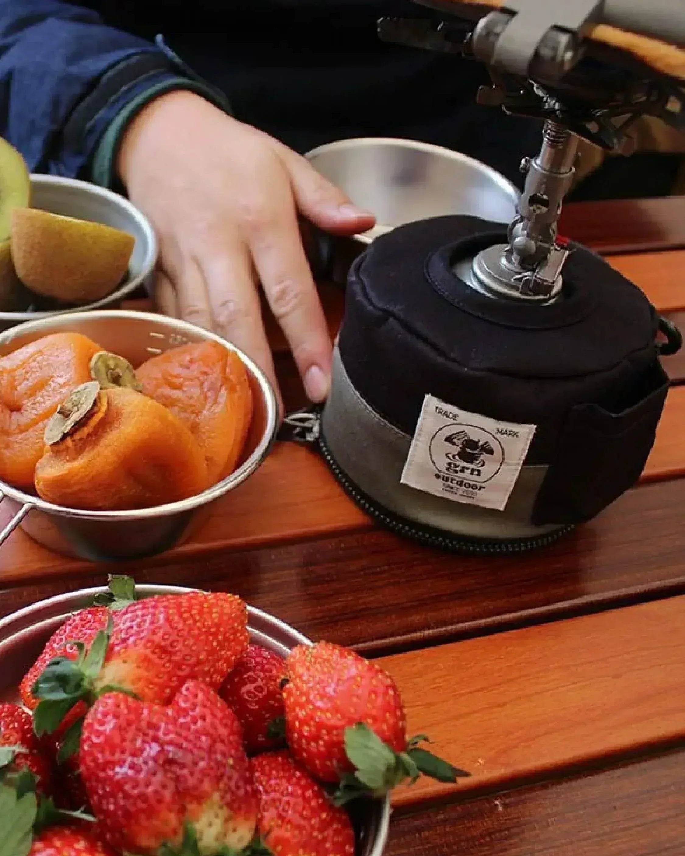 grn outdoor Hiasobi Camper Cover 250 - Wild Camping