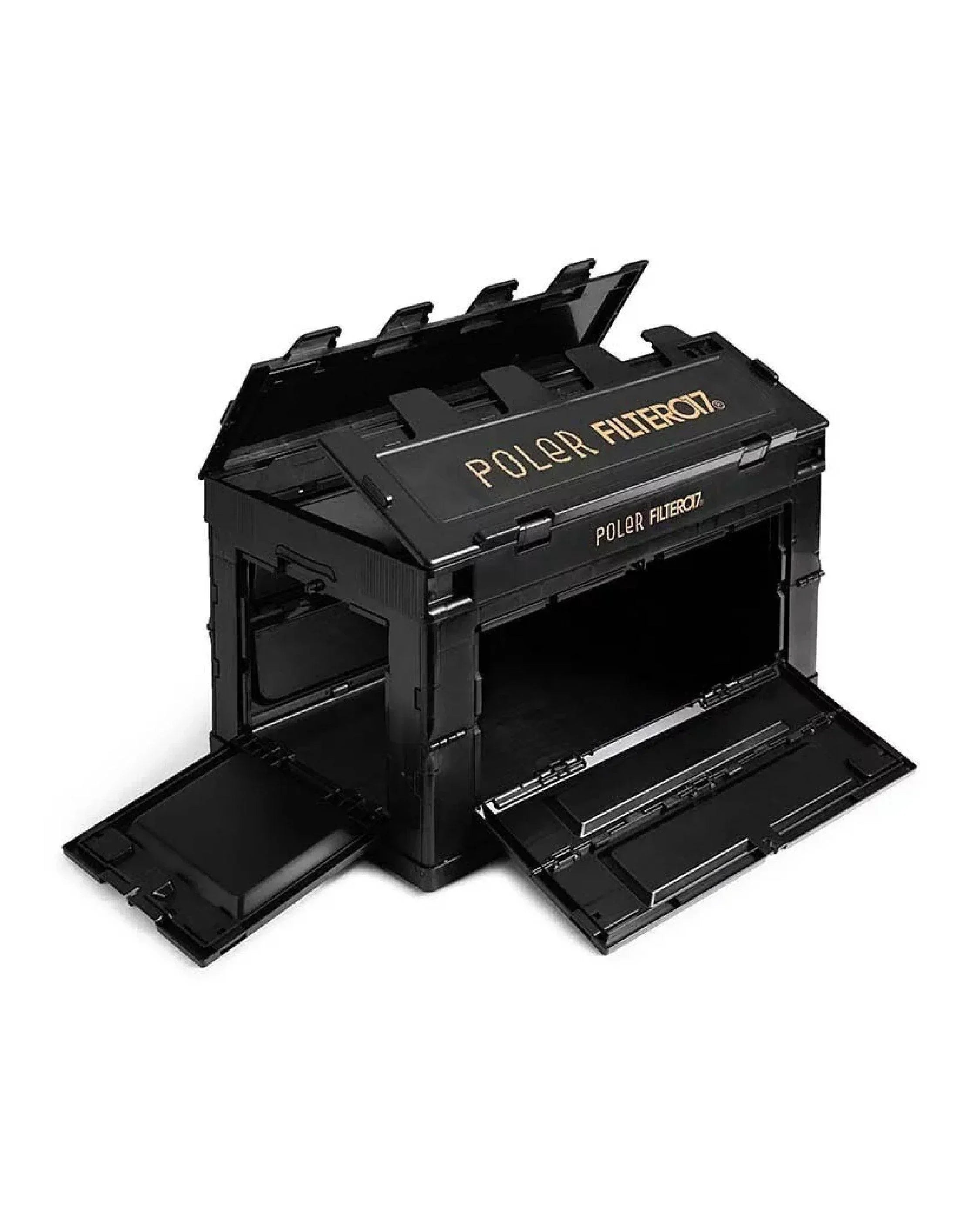 Filter017 X POLeR D.B.D Logo Portable Folding Storage Container 65L - Wild Camping